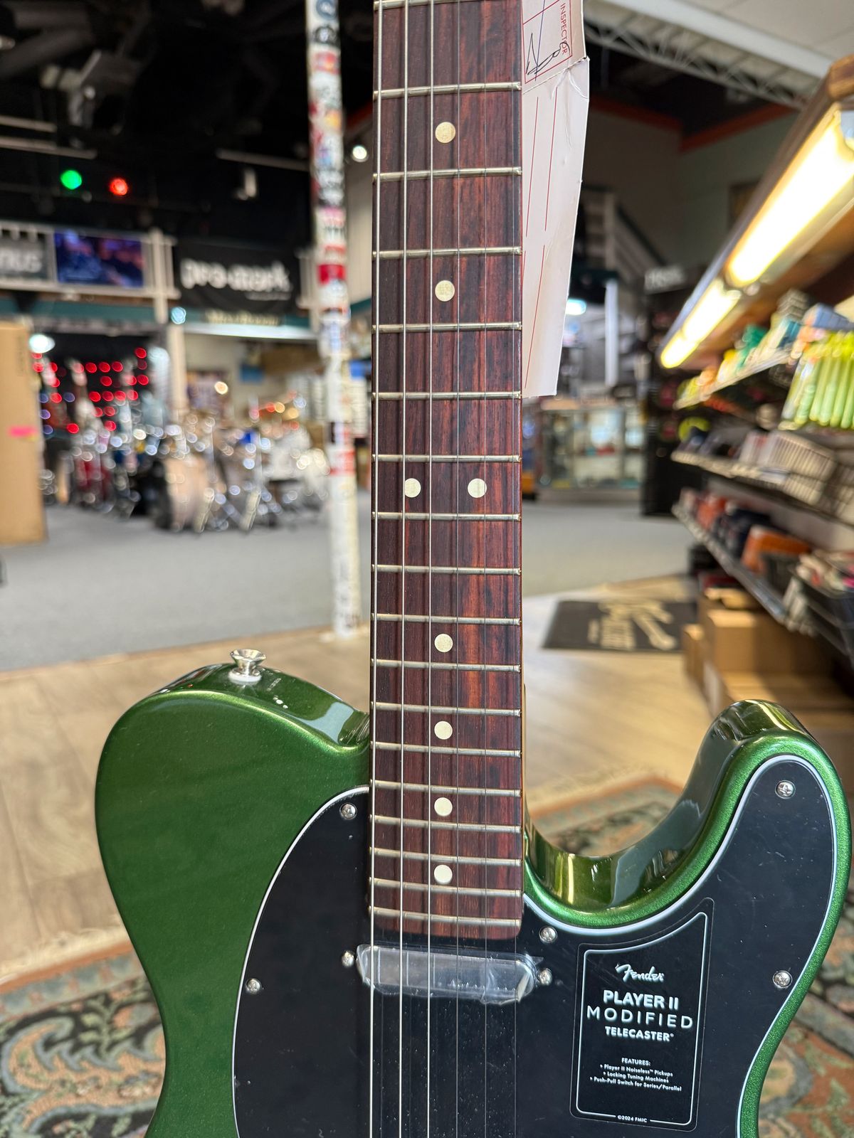 Fender Player II Modified Telecaster, Harvest Green Metallic
