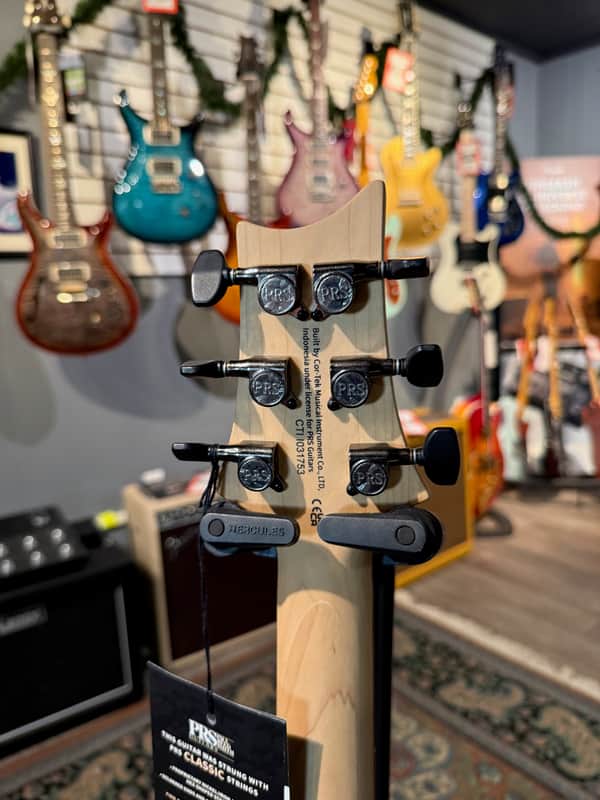 PRS SE CE 24 Satin Flat Black Top, C&M Exclusive 753