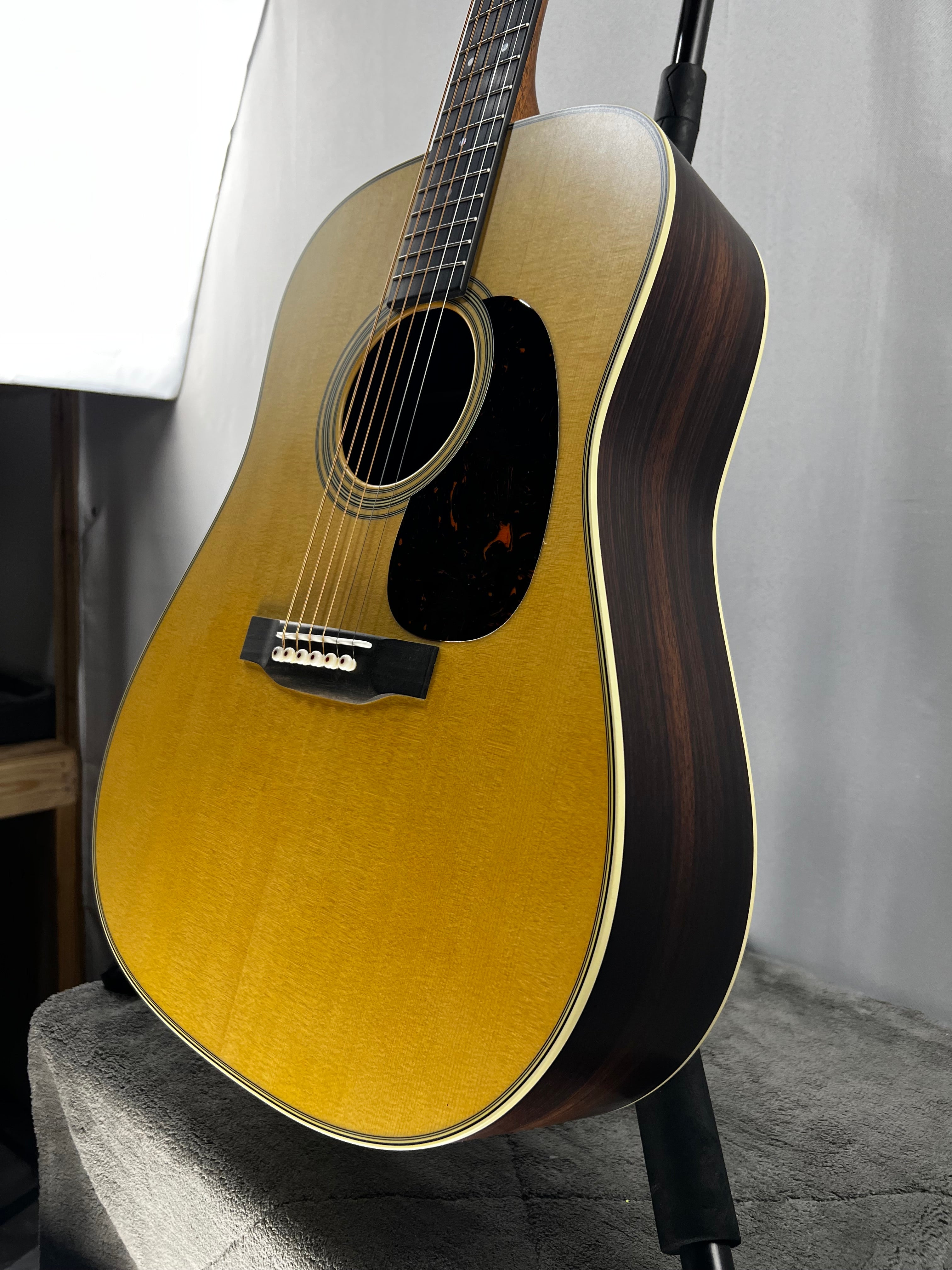 D-28 Satin Standard Series Acoustic Guitar - Satin Natural Aging Toner (2025) #516 GET PLEK'D!