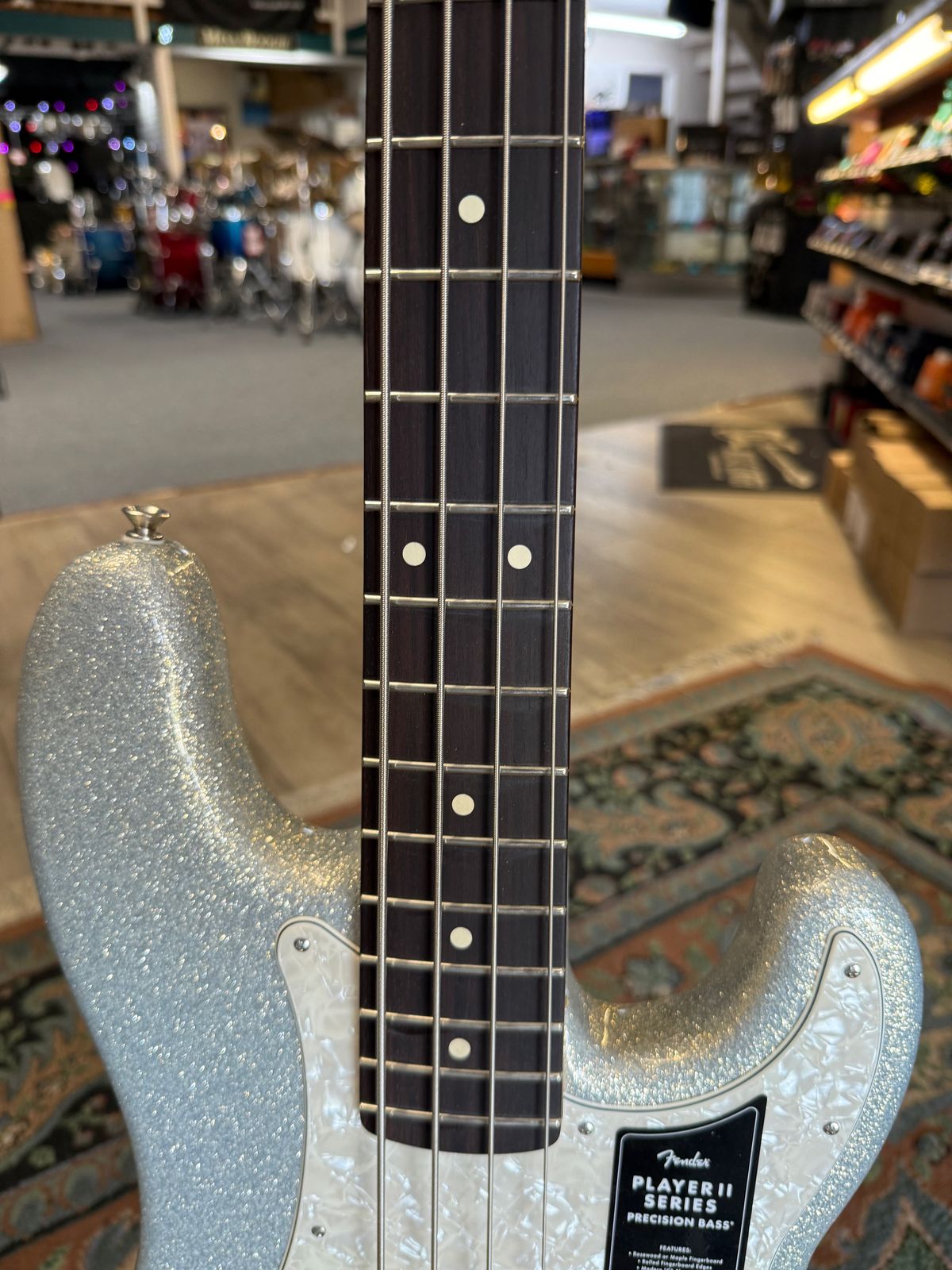 Fender 75th Anniversary Player II Precision Bass Diamond Dust Sparkle