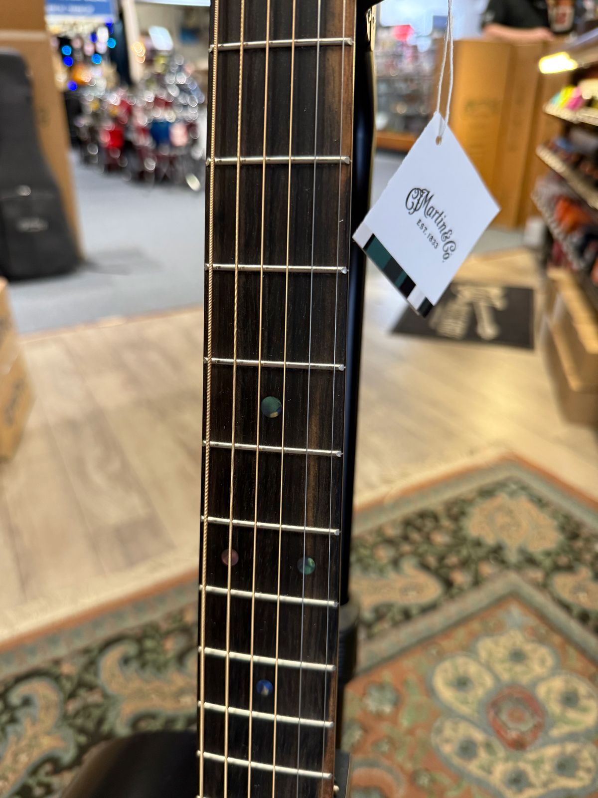 Martin DC-10E Modern Black, Acoustic-Electric Guitar #166