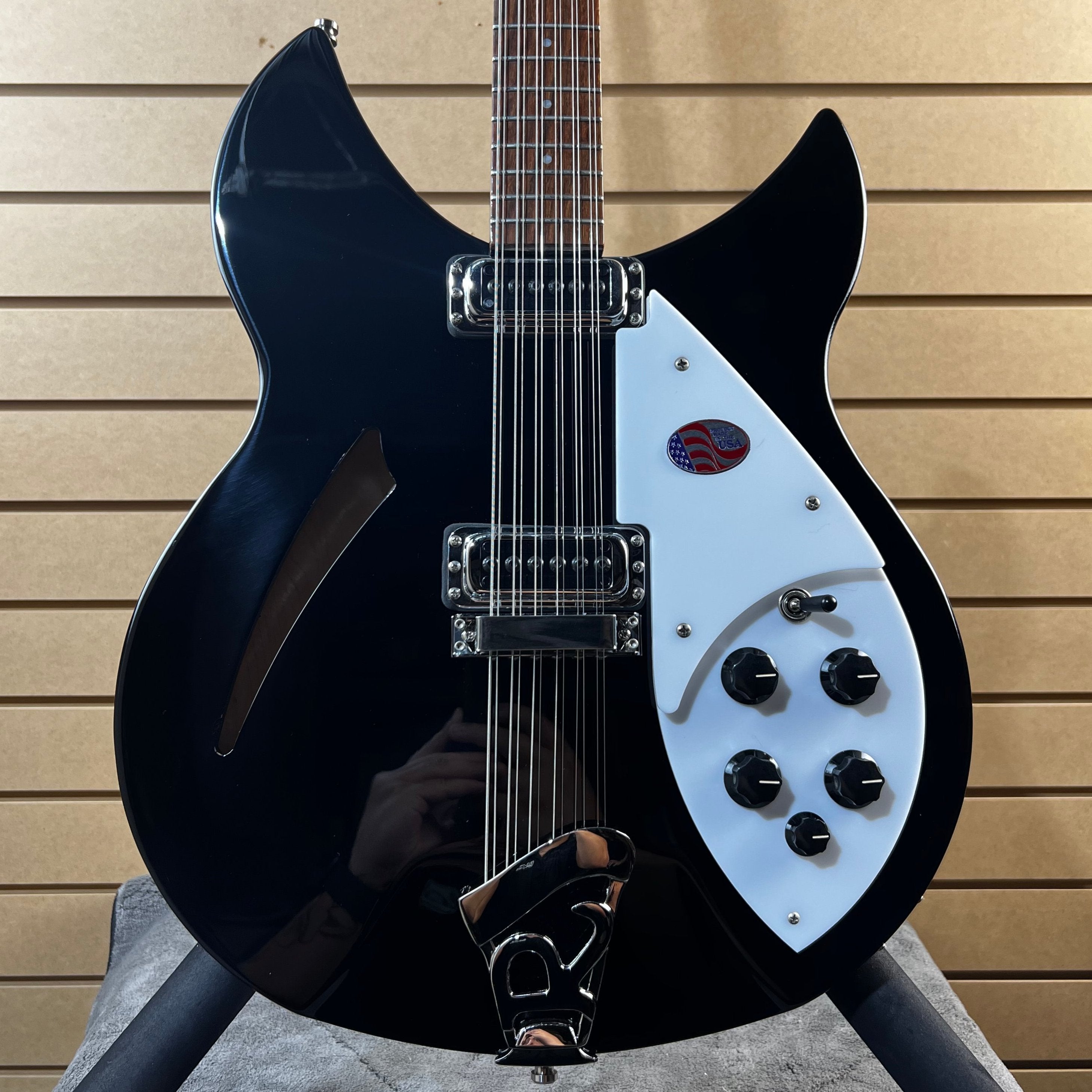 2024 Rickenbacker 330/12 Jetglo Semi-Hollow Electric #734