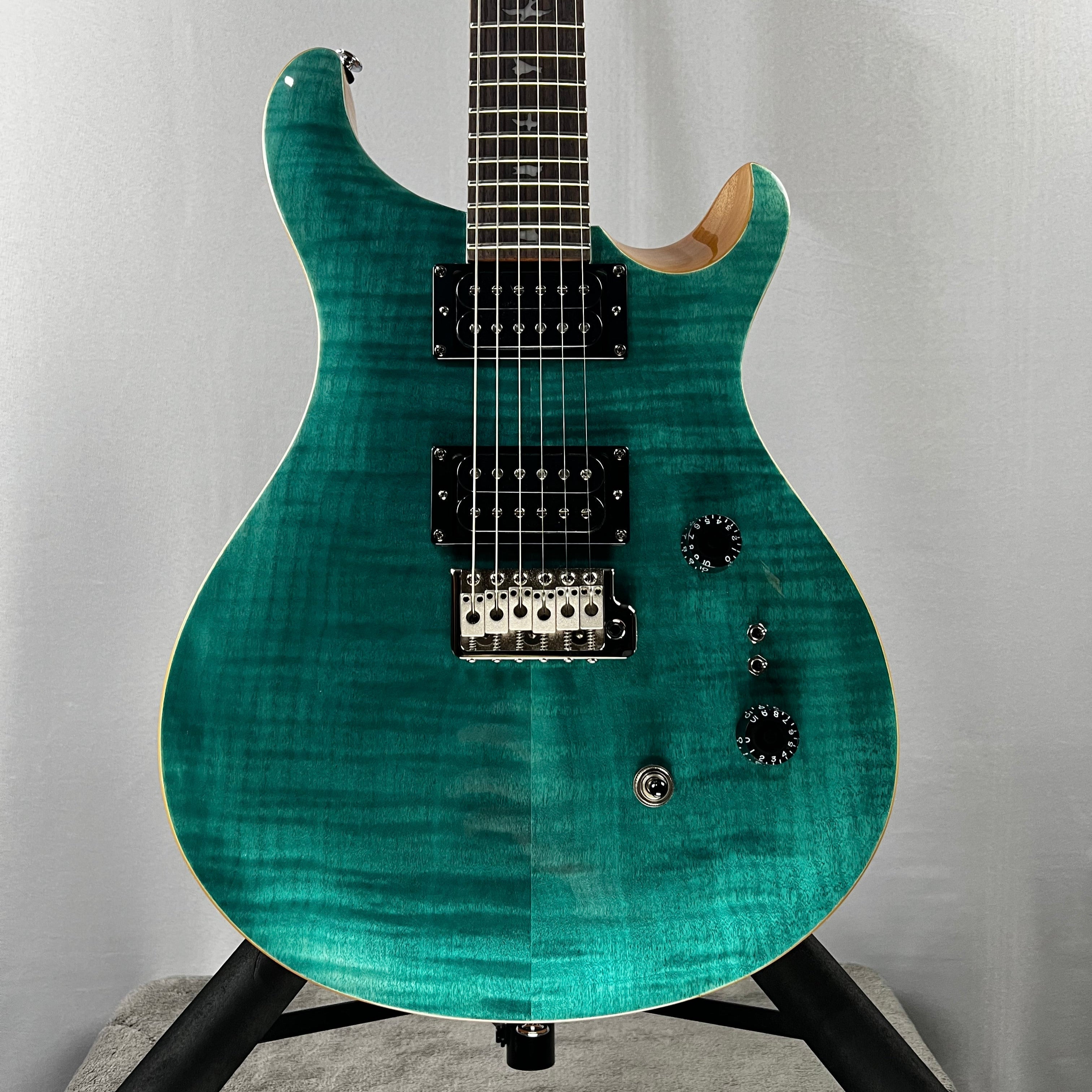 PRS SE Custom 24-08 Electric Guitar - Turquoise #458