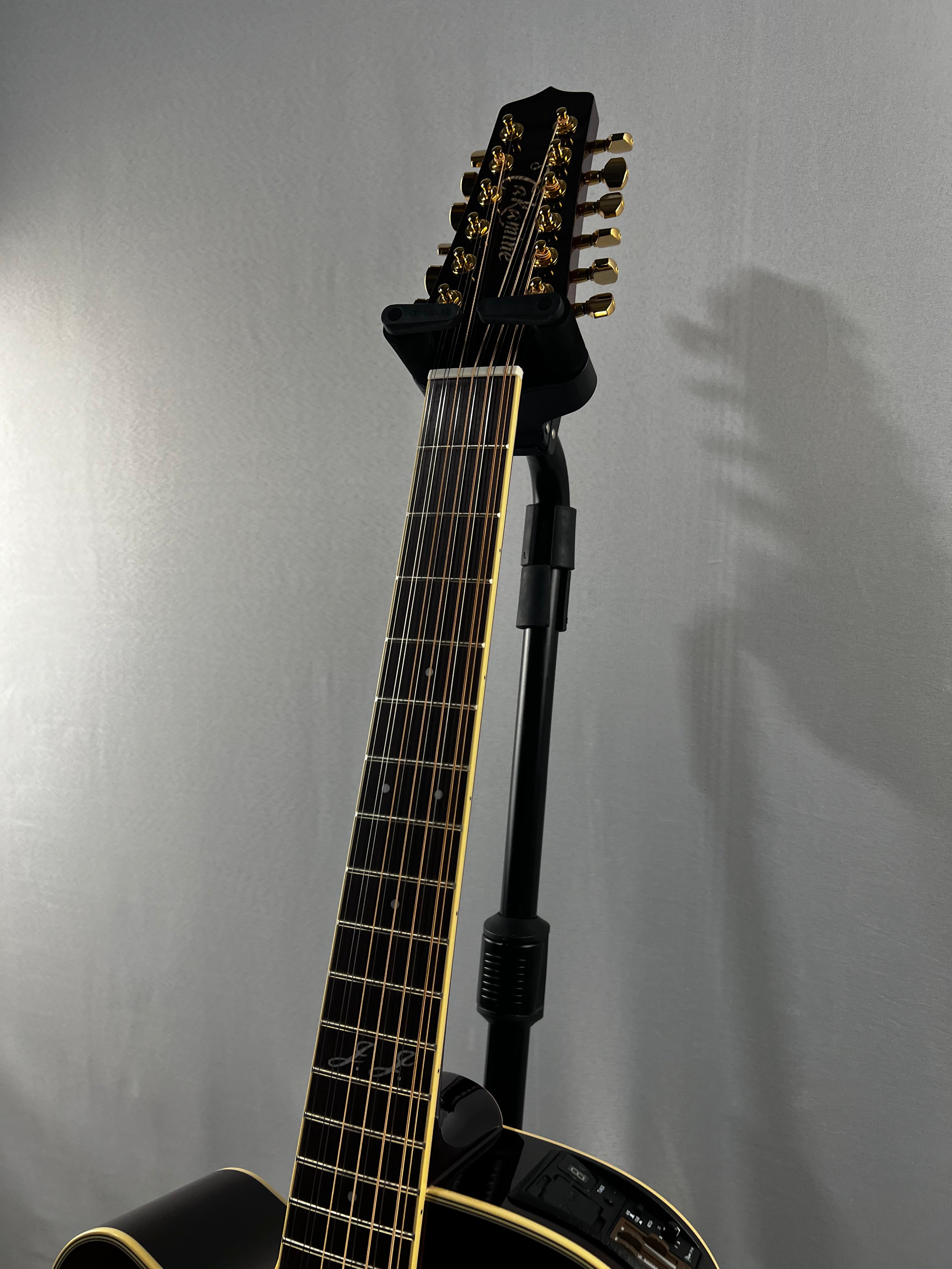 JJ325SRC-12 John Jorgenson 12-string, Left-Handed Acoustic-electric Guitar - Gloss Red #539 GET PLEK'D!