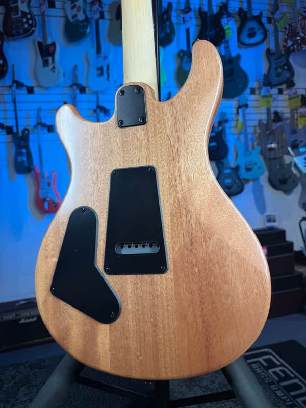 PRS SE CE 24 Satin - Flat White Top, C&M Exclusive - Black / Smoked Hardware, Free Plek & Setup # 514