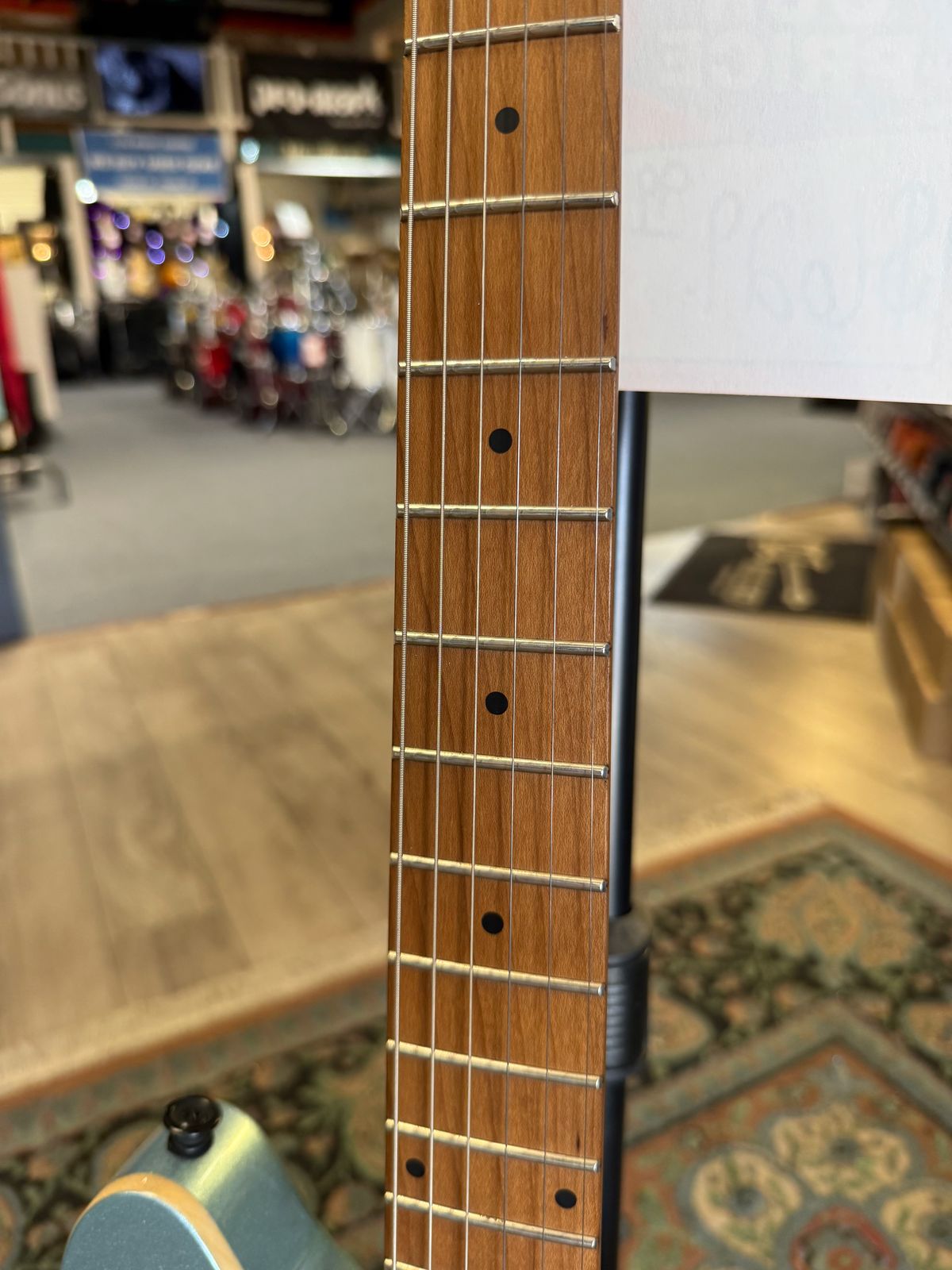 EVH Wolfgang Standard T.O.M. Sea Foam Pearl Metallic