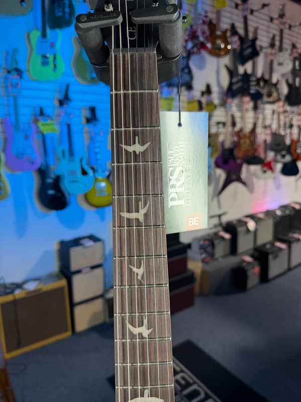 PRS SE CE 24 Satin - Flat Black Top, C&M Exclusive - Black
