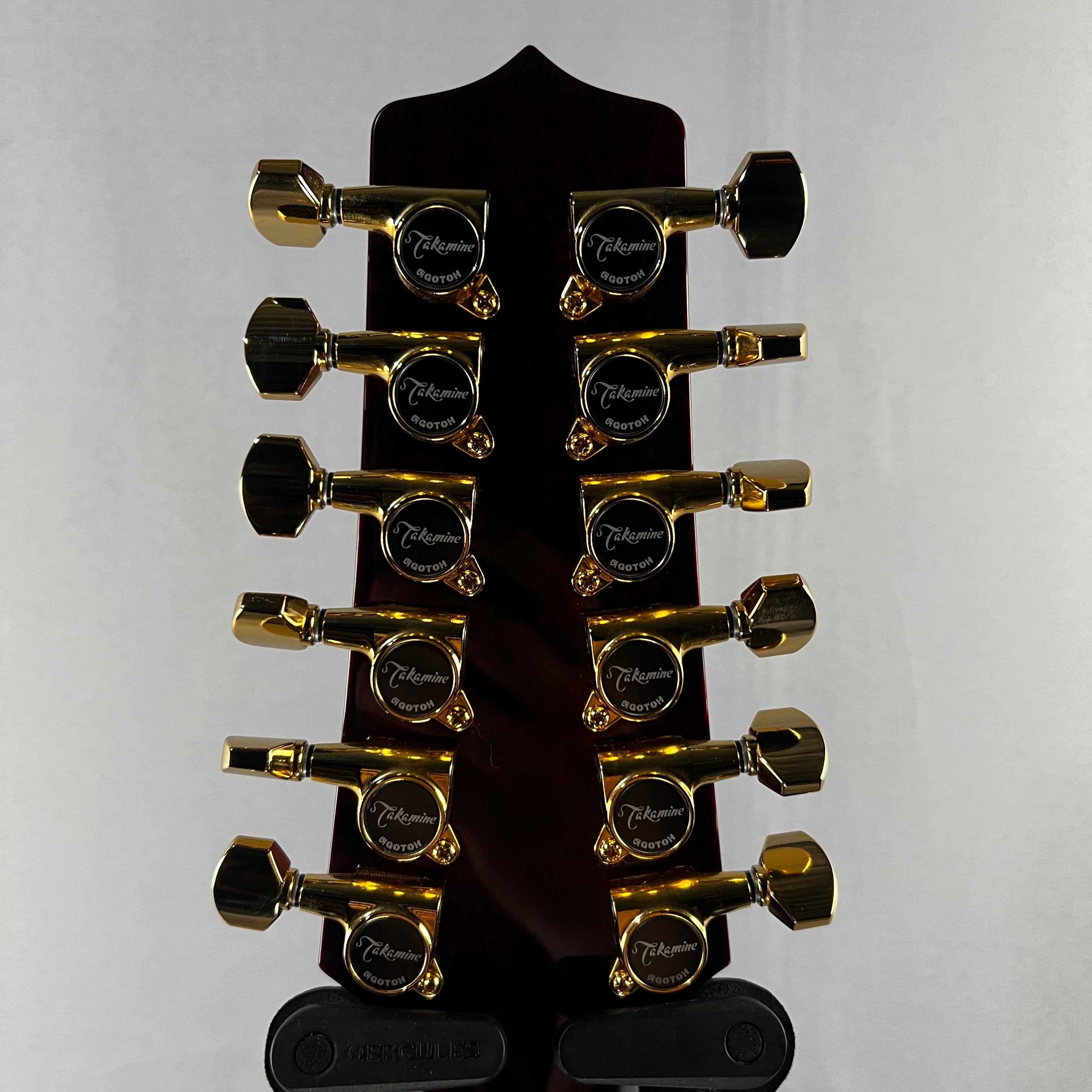 JJ325SRC-12 John Jorgenson 12-string, Left-Handed Acoustic-electric Guitar - Gloss Red #539 GET PLEK'D!