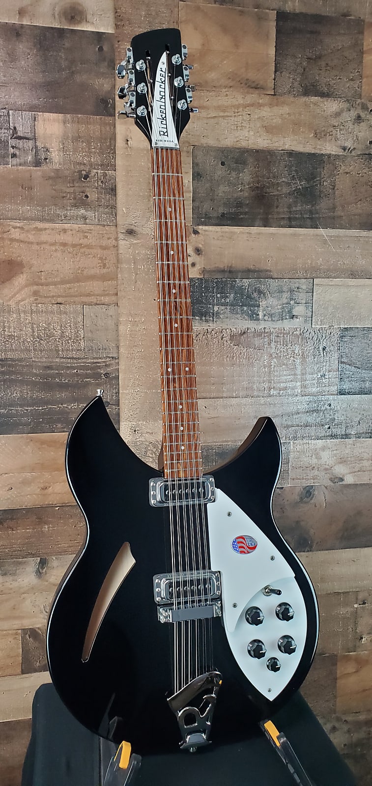 NEW 2024 Rickenbacker 330/12 Jetglo Semi-Hollow Electric, Authorized Dealer, 725