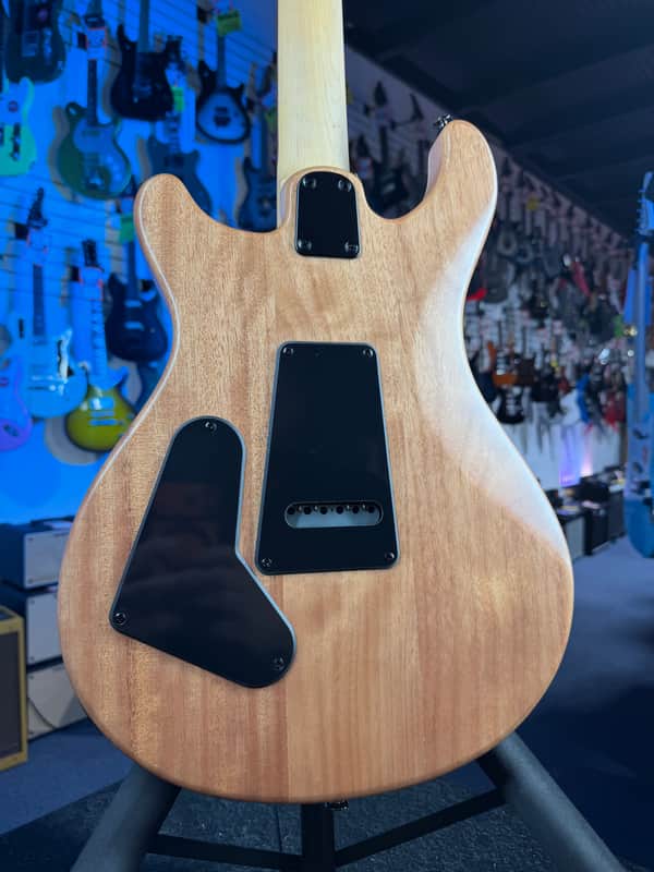PRS SE CE 24 Satin - Flat White Top, C&M Exclusive - Black / Smoked Hardware, Free Plek & Setup # 828