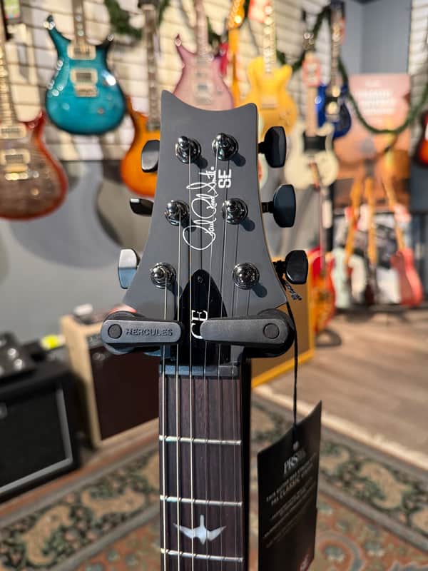 PRS SE CE 24 Satin Flat Black Top, C&M Exclusive 413