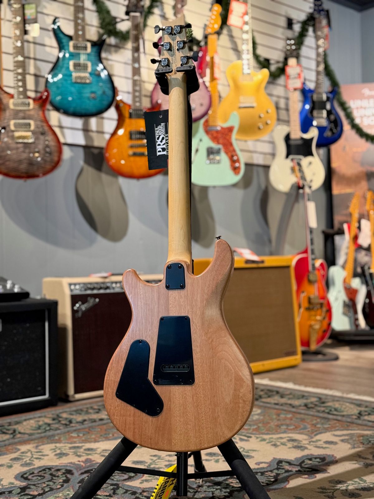 PRS SE CE 24 Satin Flat White Top, C&M Exclusive 758
