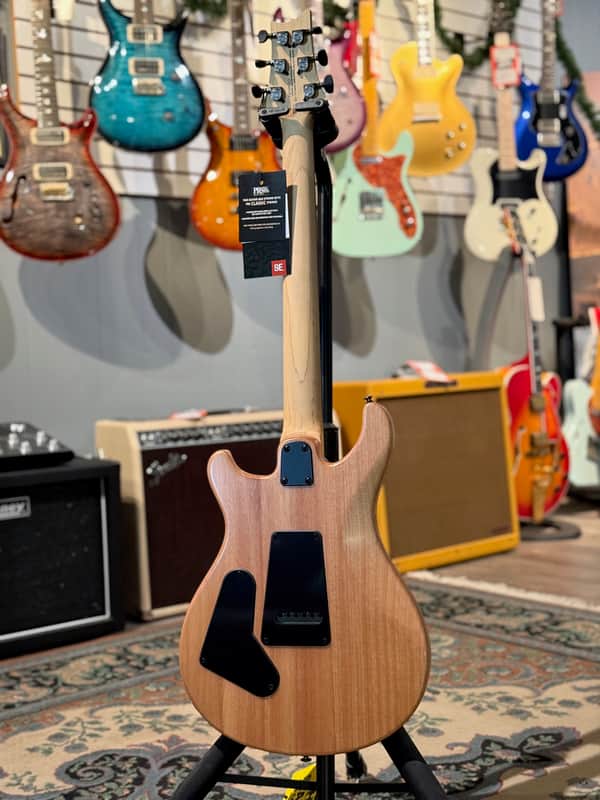 PRS SE CE 24 Satin Flat Black Top, C&M Exclusive 753