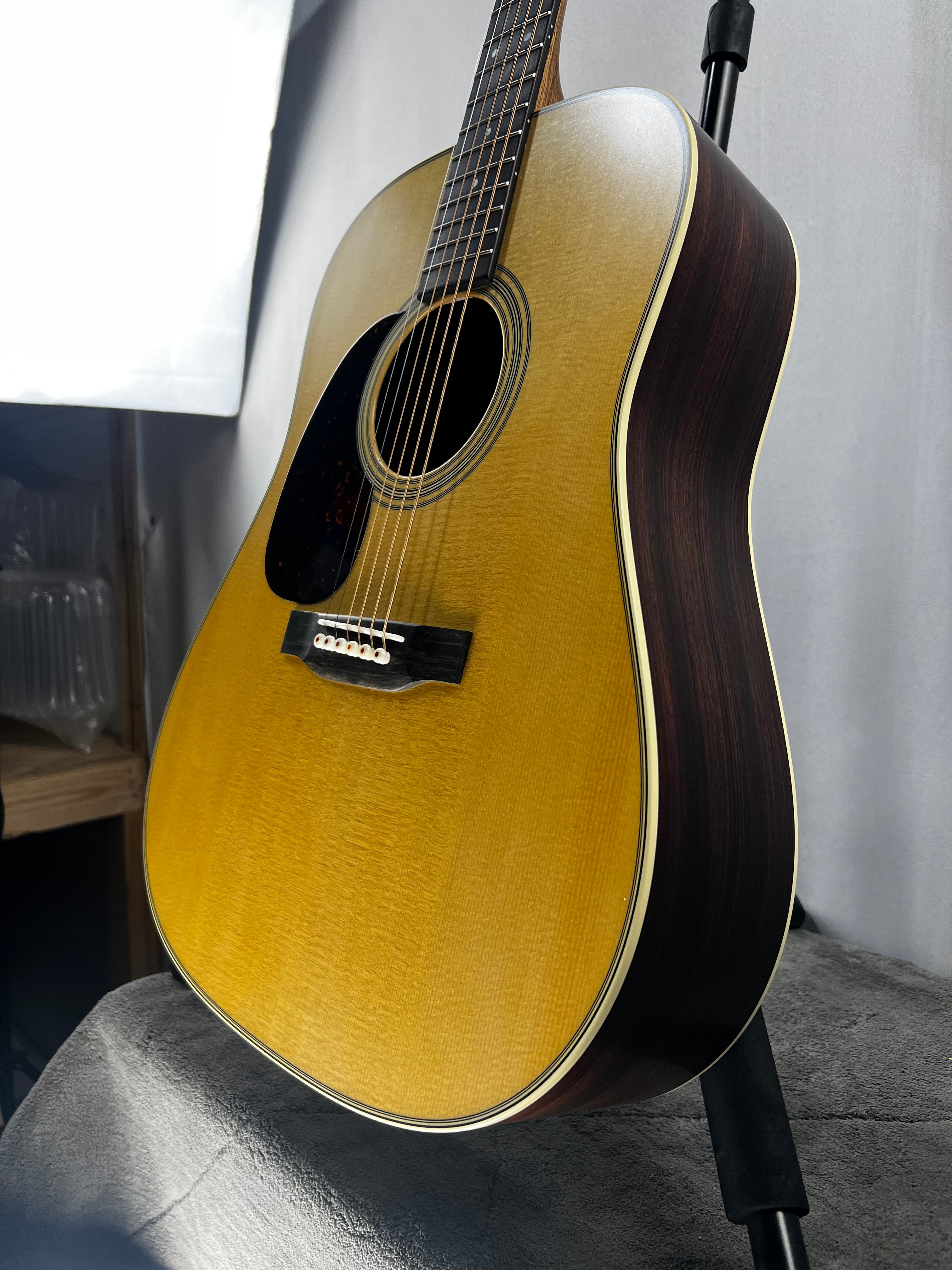 D-28 Satin Standard Series Acoustic Guitar - Satin Natural with Aging Toner (2025) #407 GET PLKE'D!