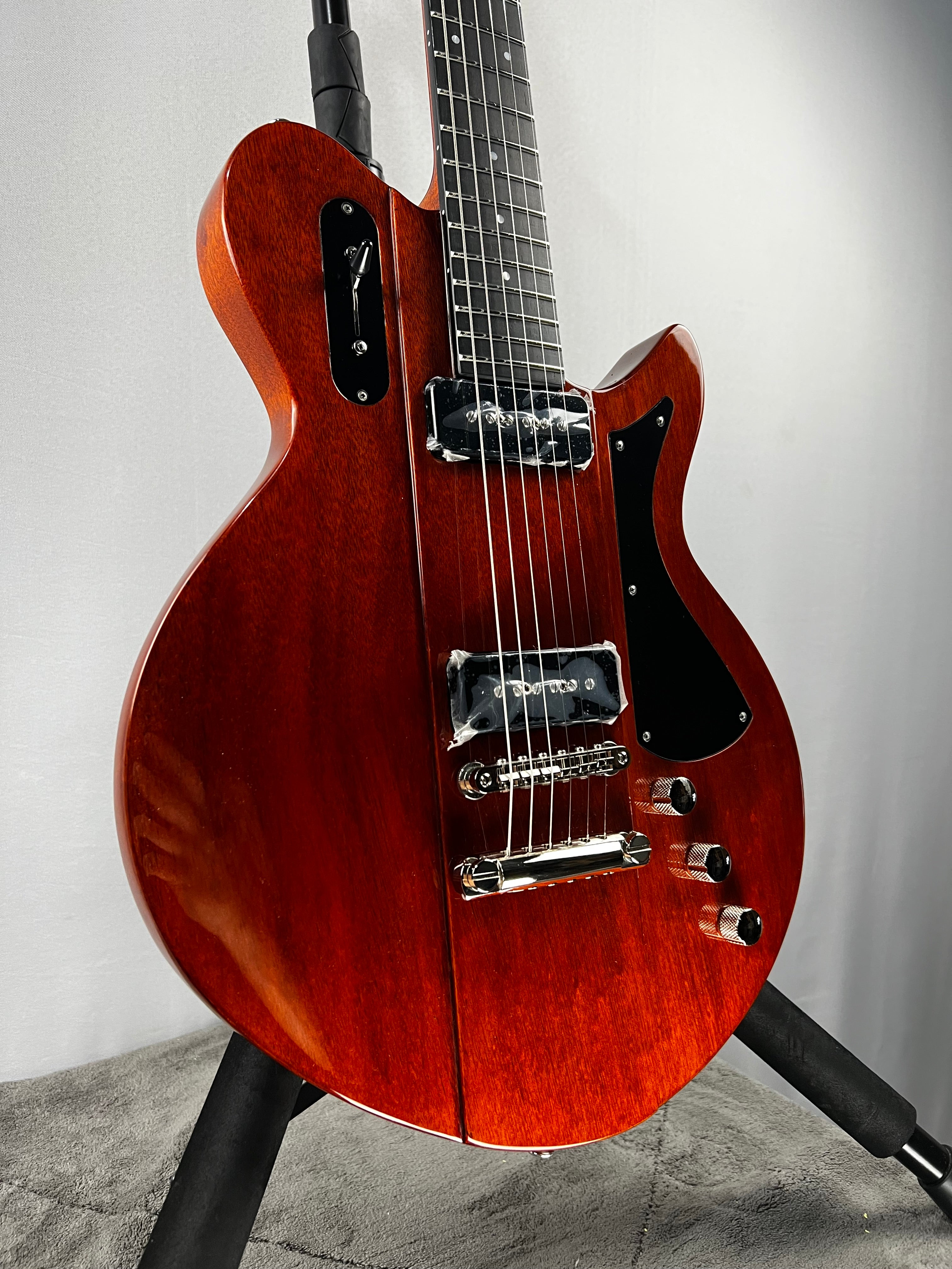 Juliet P-90 Electric Guitar - Vintage Red #275 GET PLEK'D!