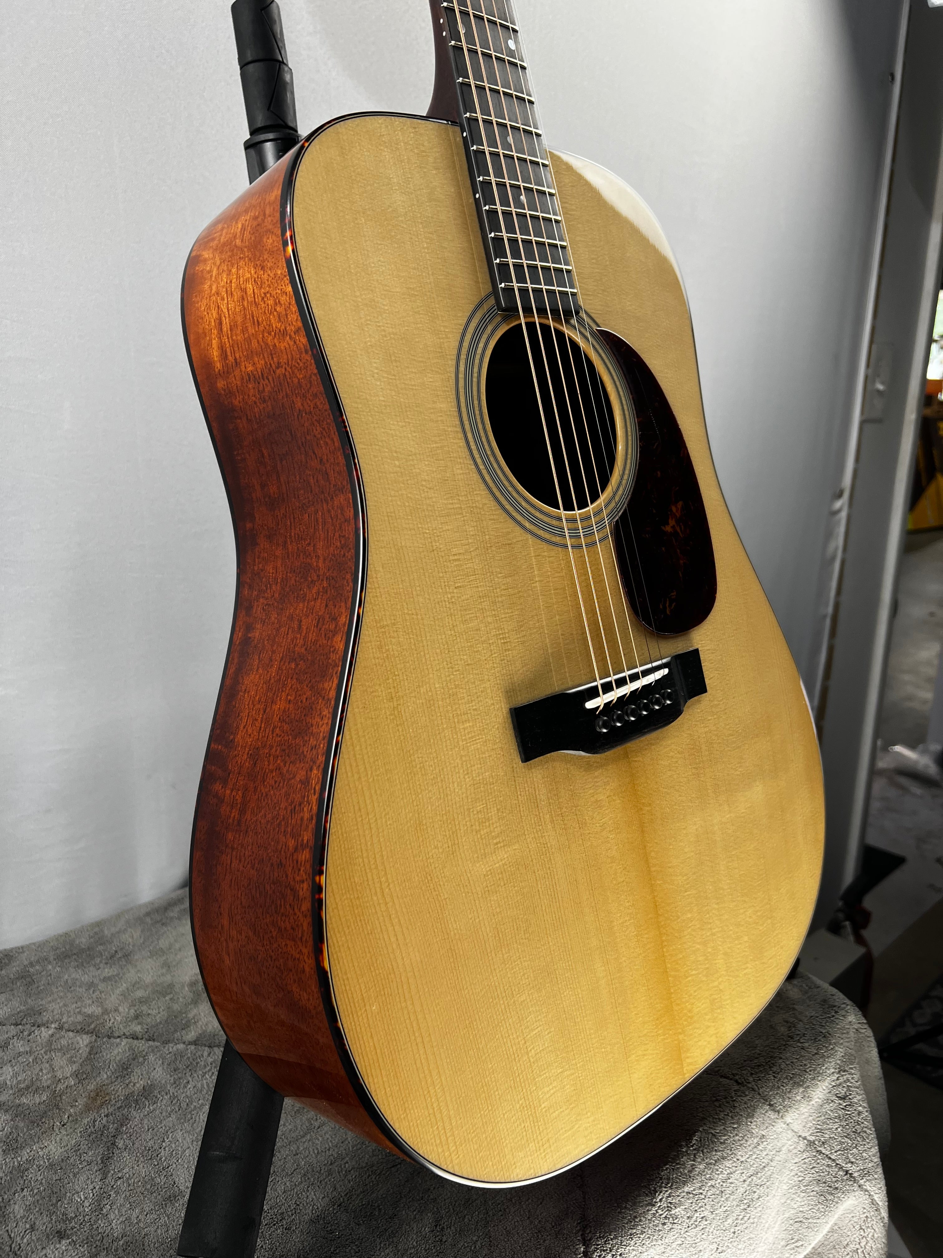 E10D Thermo-cured Dreadnought Acoustic Guitar - Natural #744 GET PLEK'D!