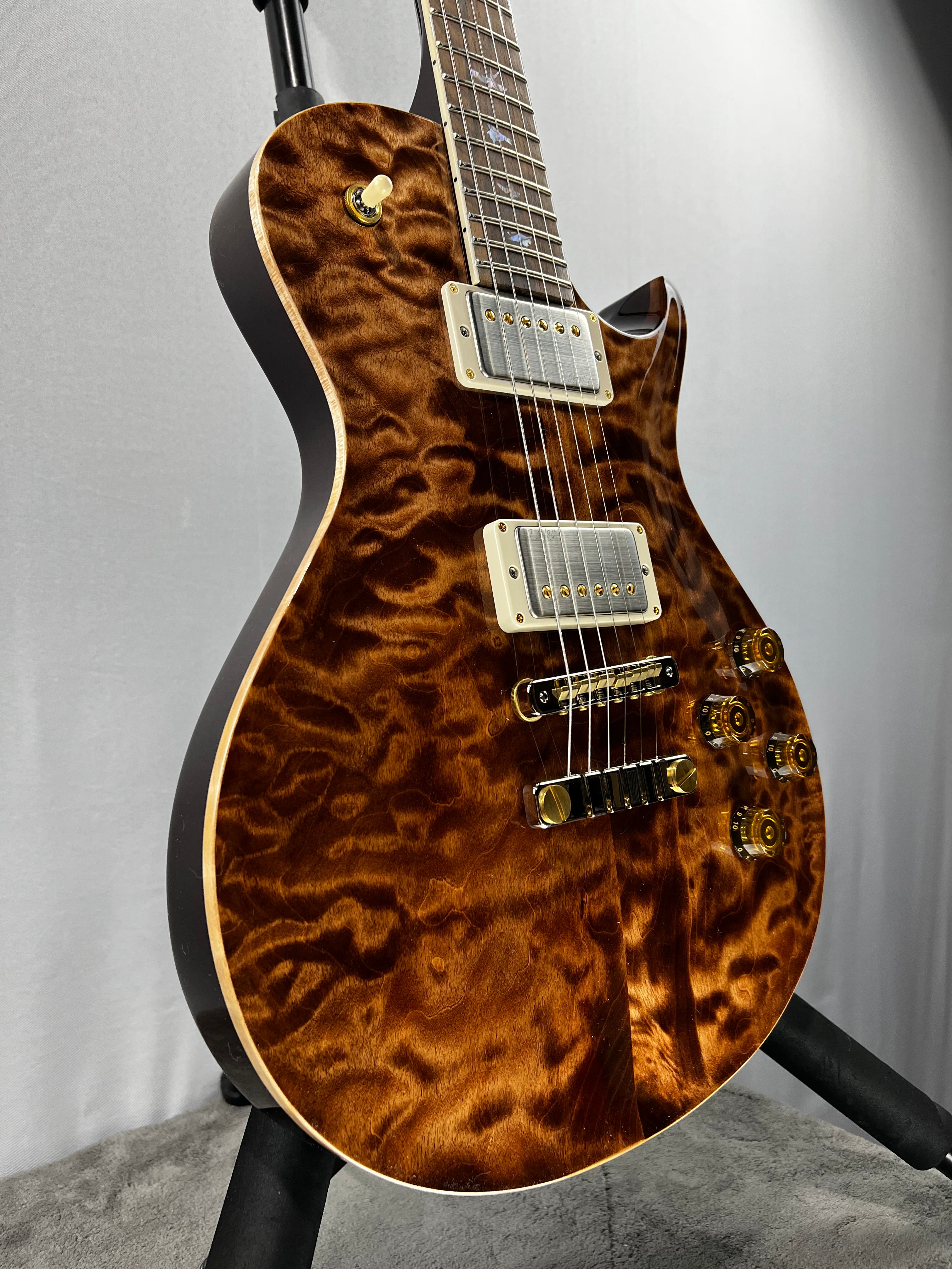 Wood Library McCarty Singlecut 594 - Copperhead w/Paisley Case #451