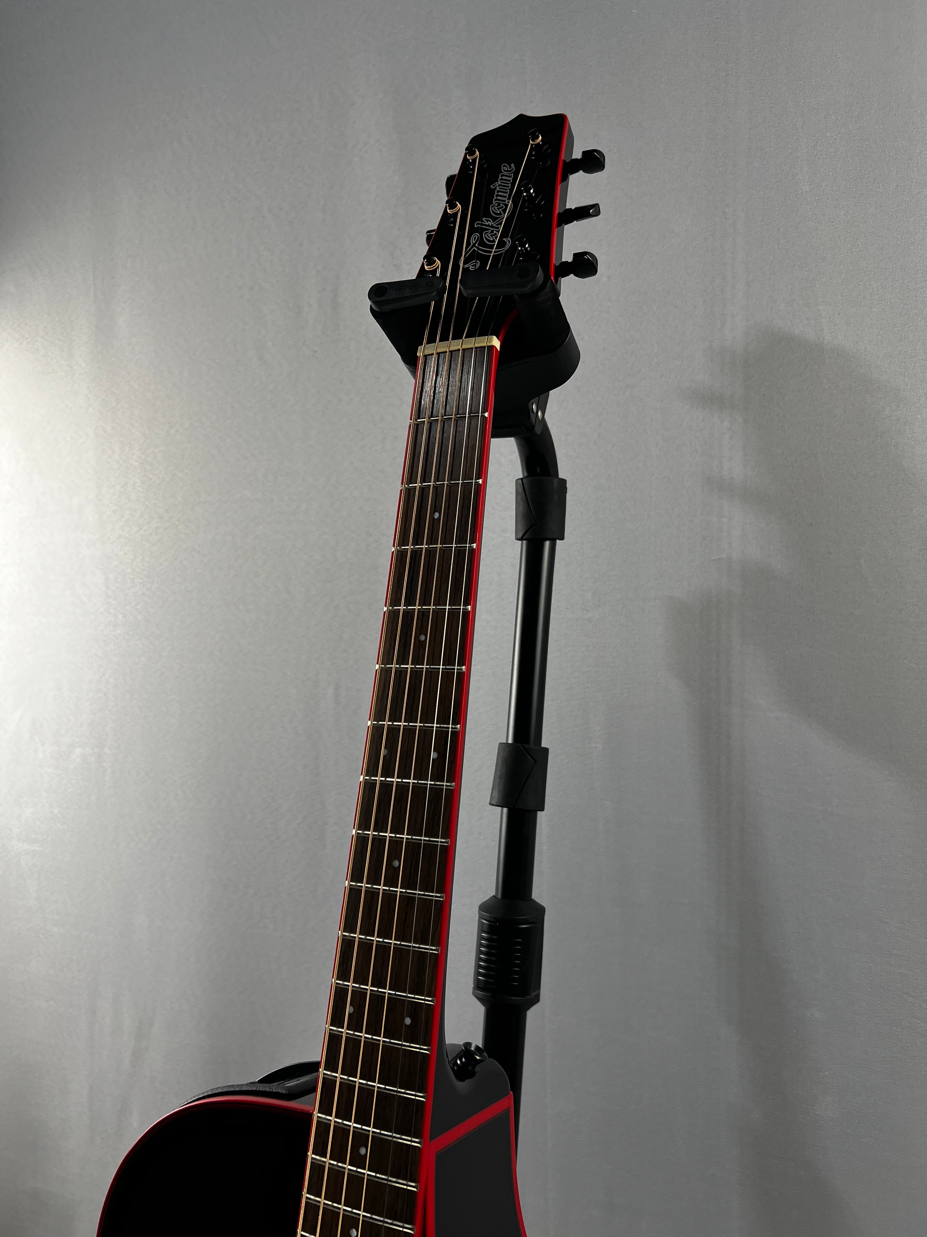Takamine GF49CE FXC Acoustic-electric guitar - Cosmic Black & PLEK*D #658