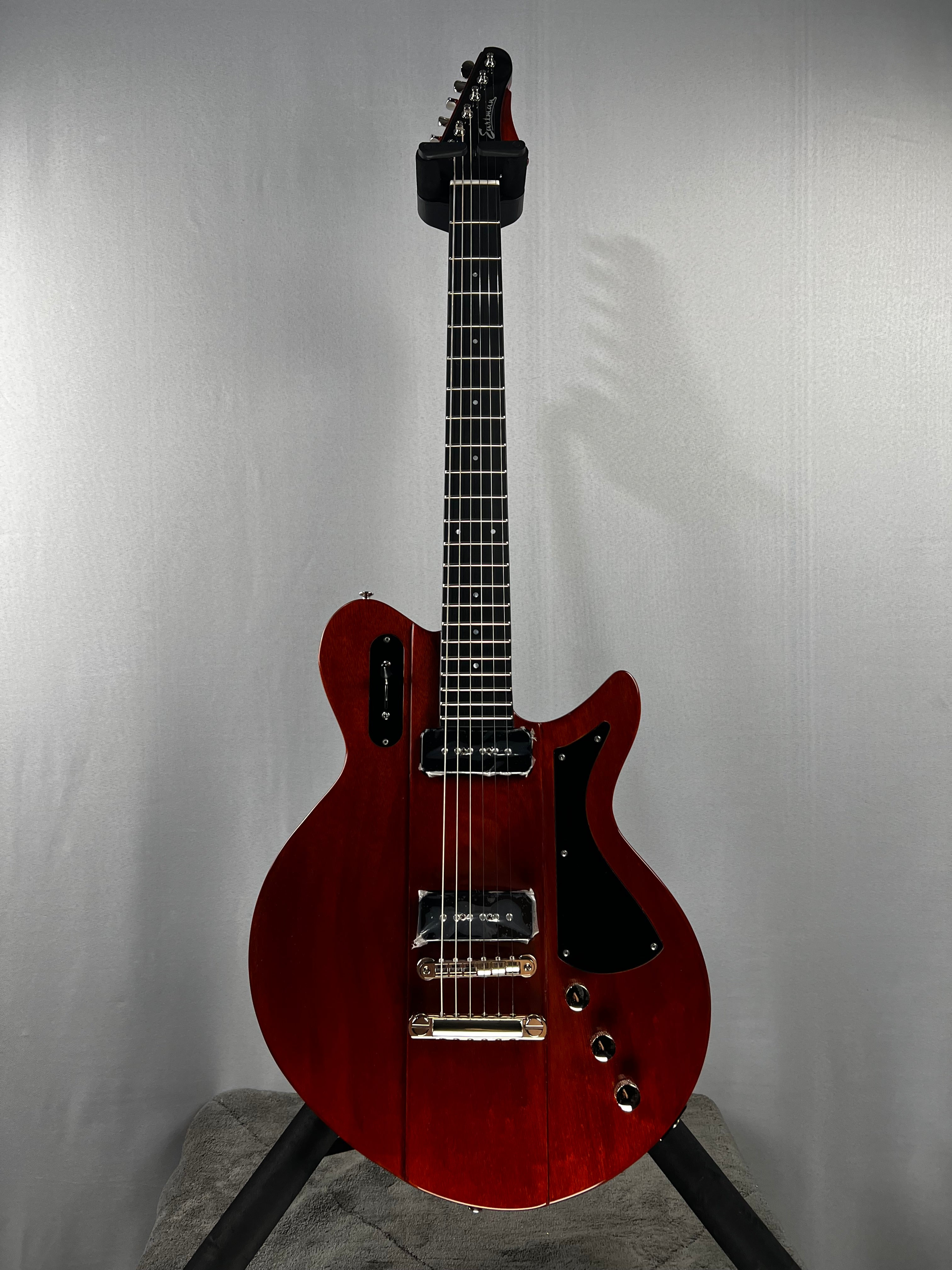 Juliet P-90 Electric Guitar - Vintage Red #275 GET PLEK'D!