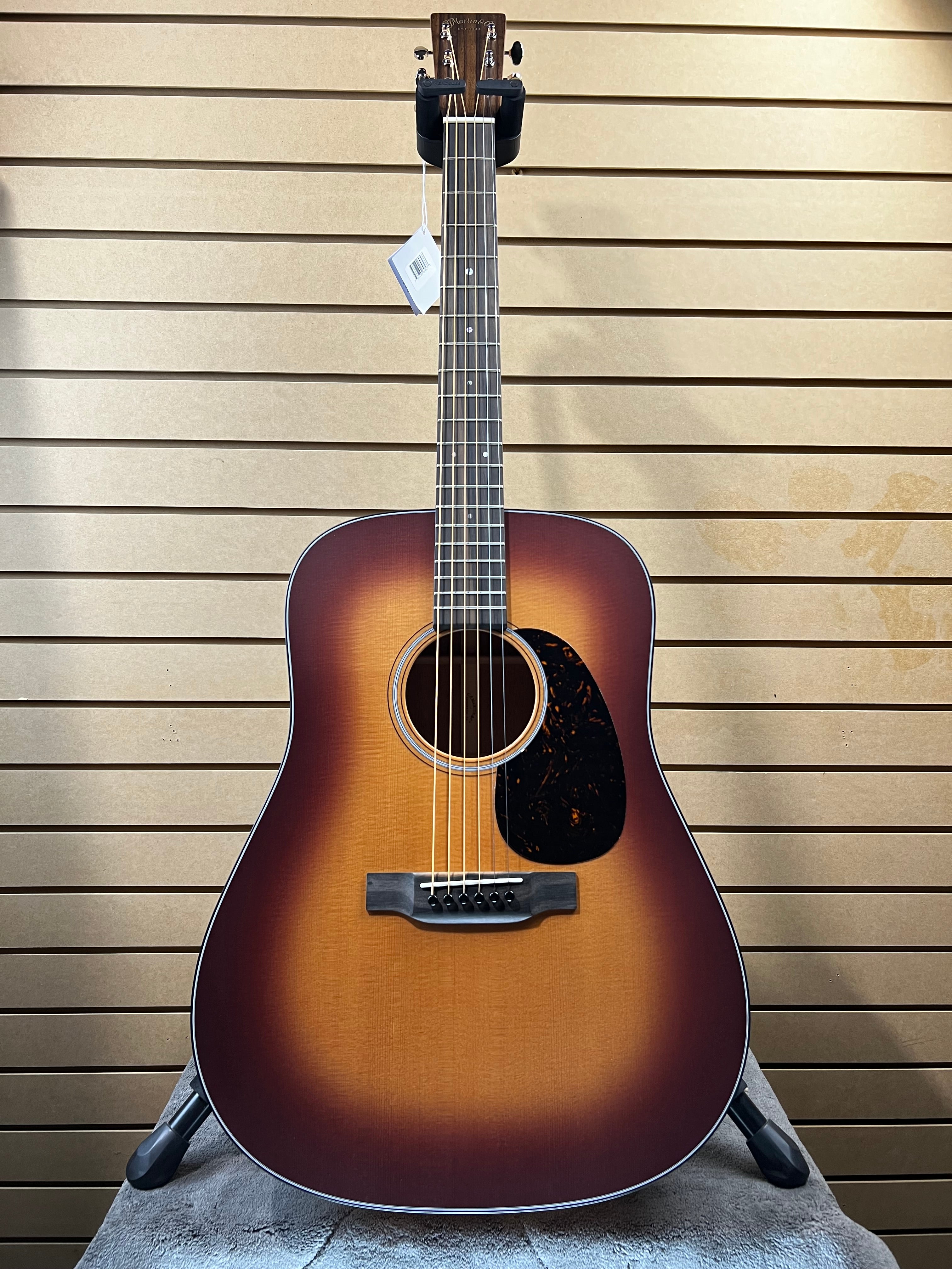 D-18 Satin Acoustic Guitar - Satin Amberburst #461