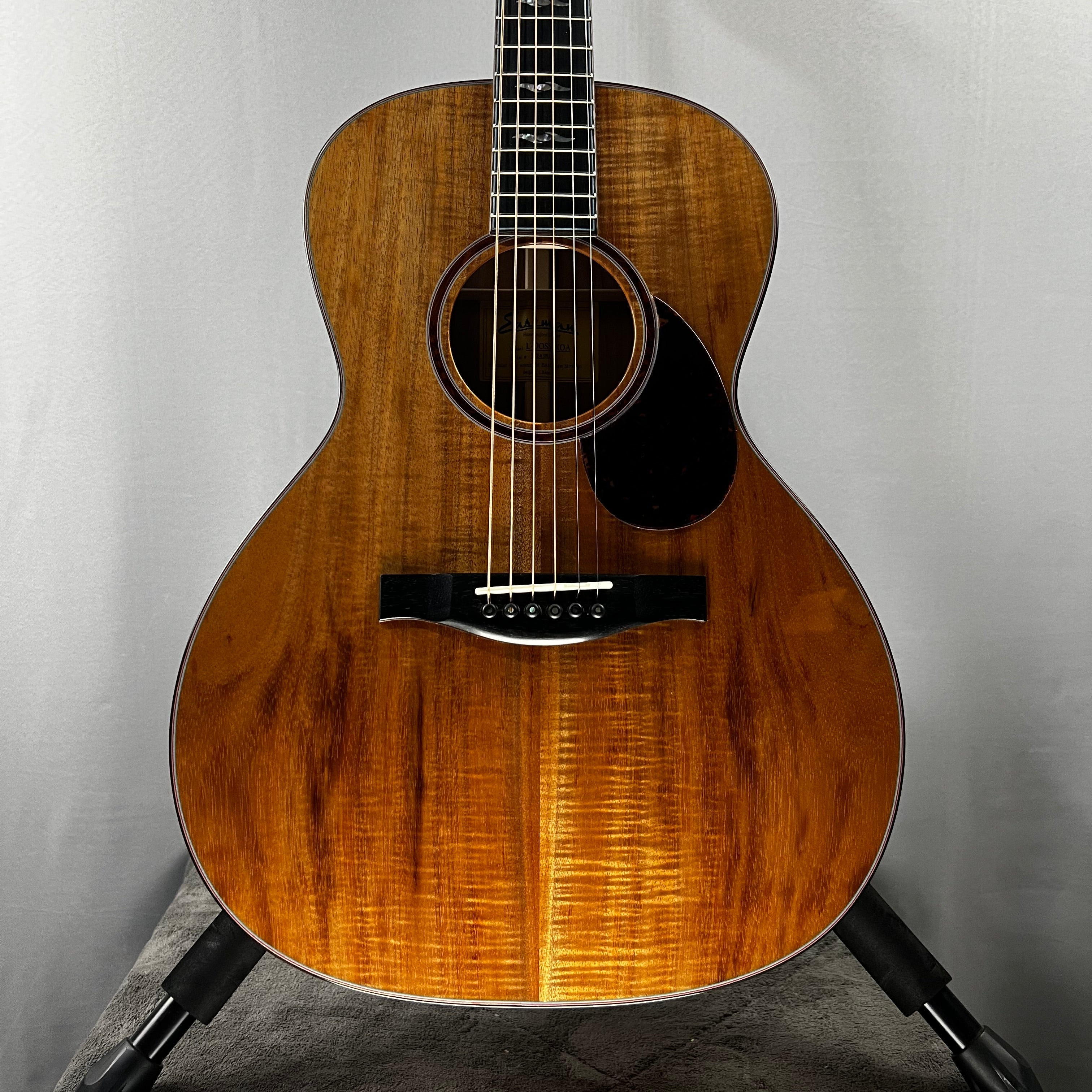 L-OOSS-KOA-LTD Acoustic Guitar - Natural Koa #265 GET PLEK*D!