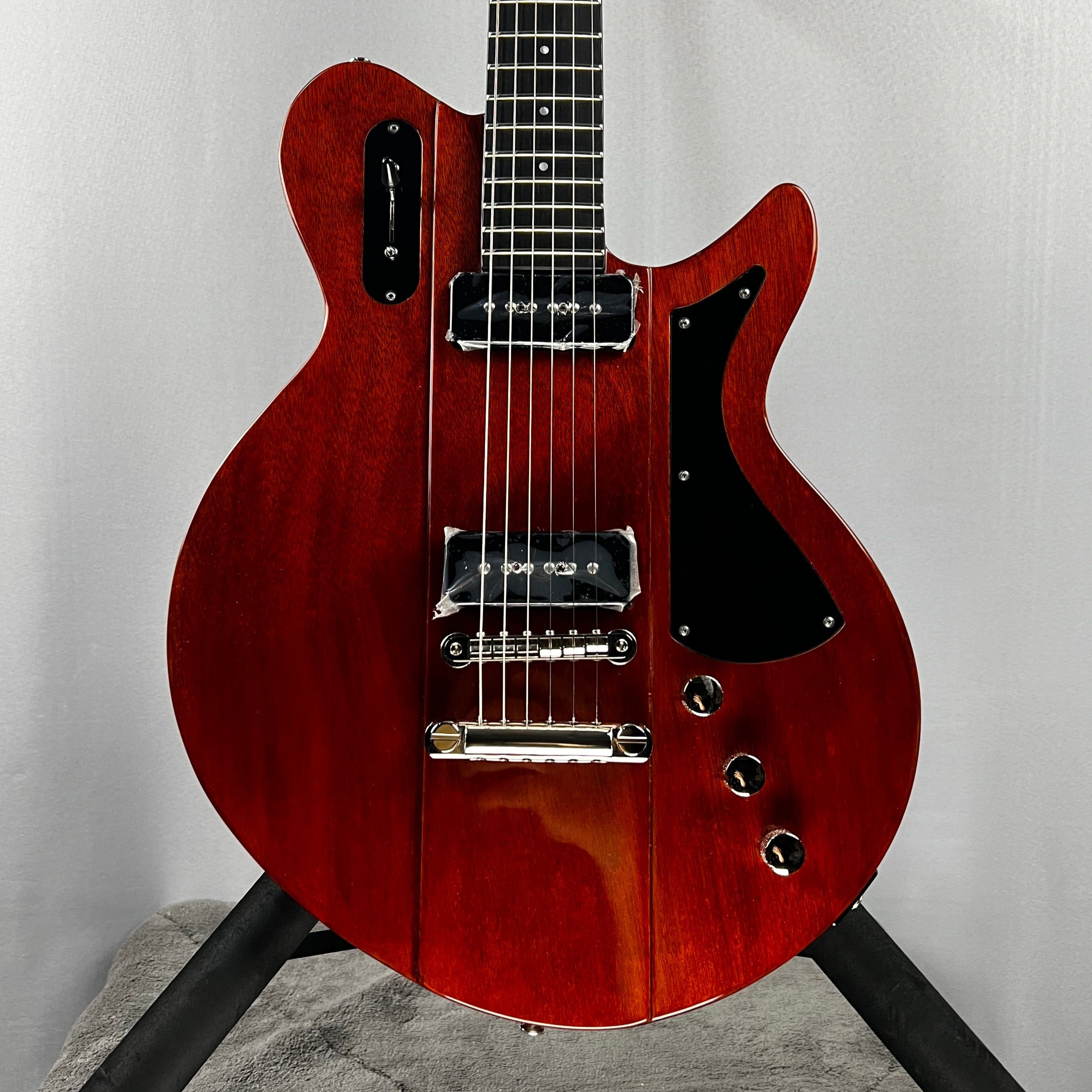 Juliet P-90 Electric Guitar - Vintage Red #275 GET PLEK'D!