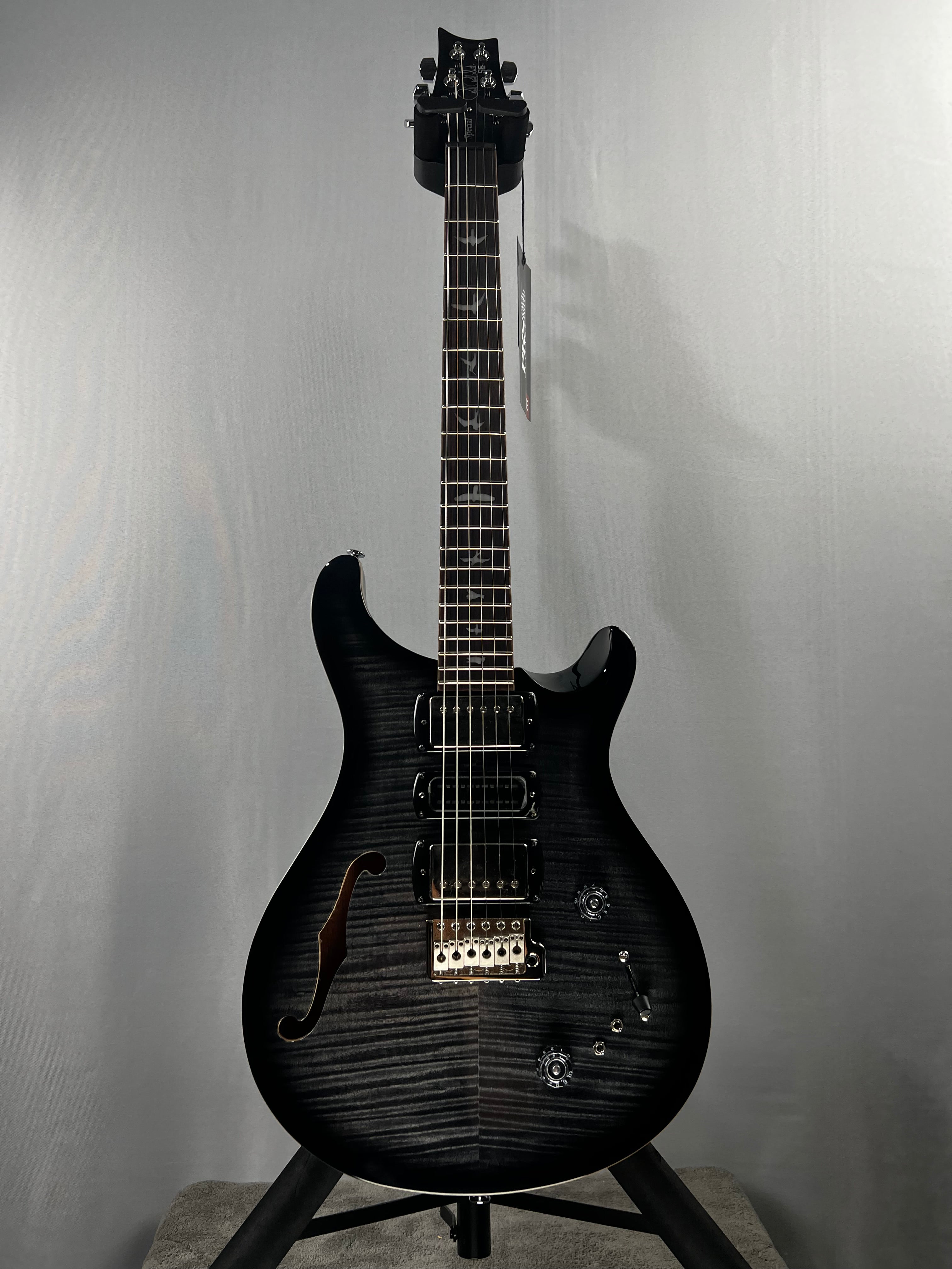 SE Special Semi-Hollow Electric Guitar - Charcoal Burst #150 GET PLEK'D!
