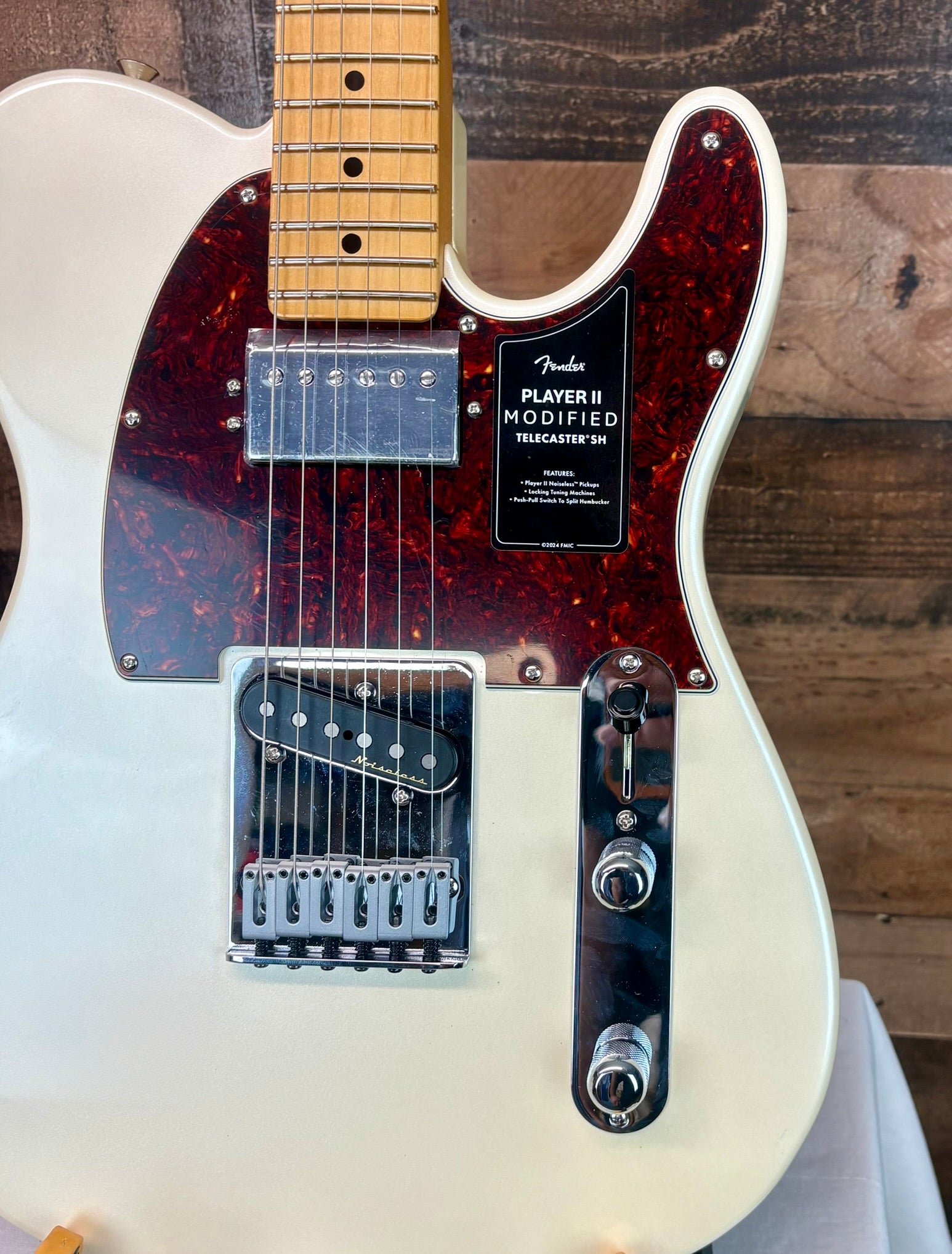 Fender Player II Modified Telecaster SH Olympic Pearl