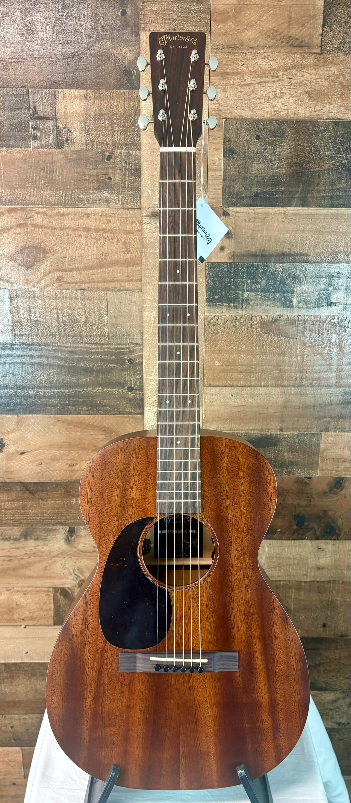 Martin 0-10E Retro Jason Isbell Left Handed Dark Mahogany