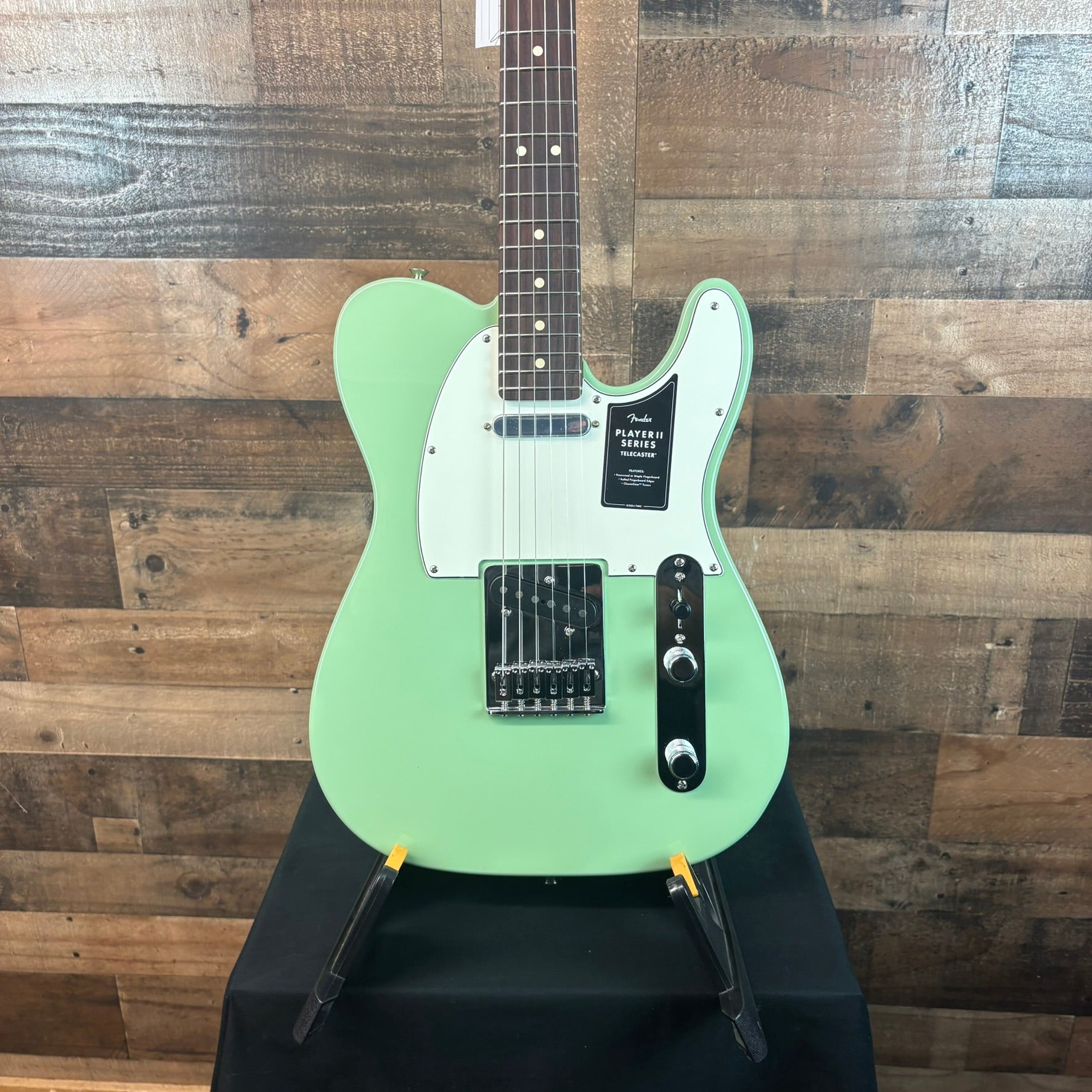 Fender Player II Telecaster Electric Guitar, Rosewood, Birch Green, 681