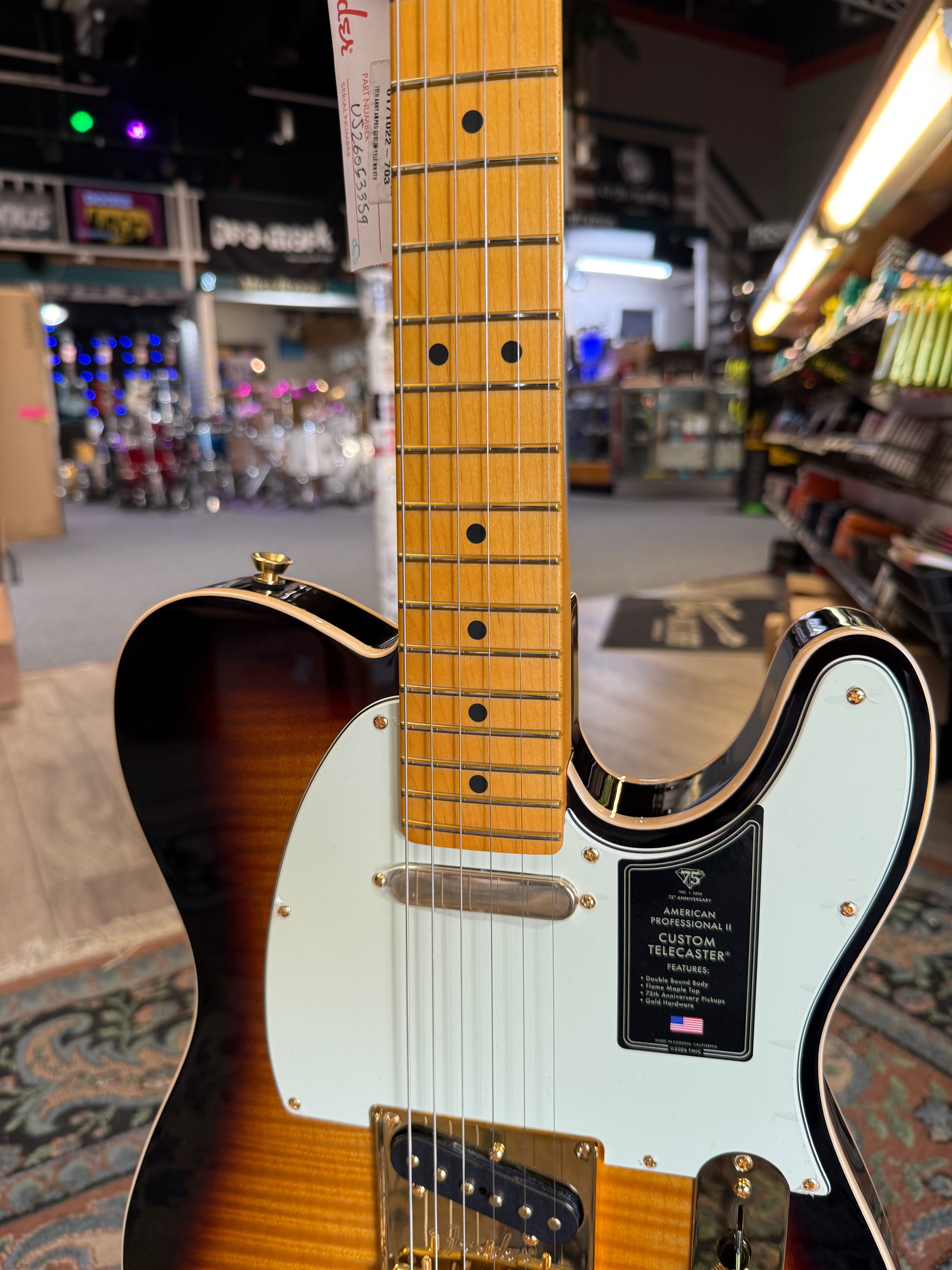 75th Anniversary American Professional II Custom Telecaster