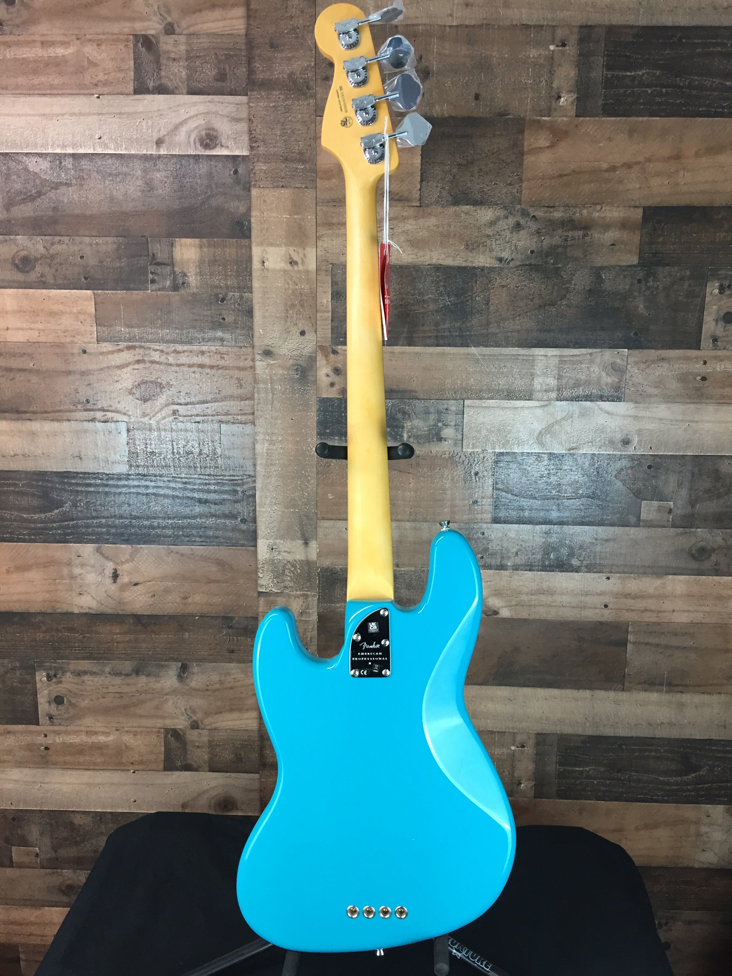 Fender American Professional II Jazz Bass, Miami Blue, Rosewood, Hard Case, Free Ship, 229