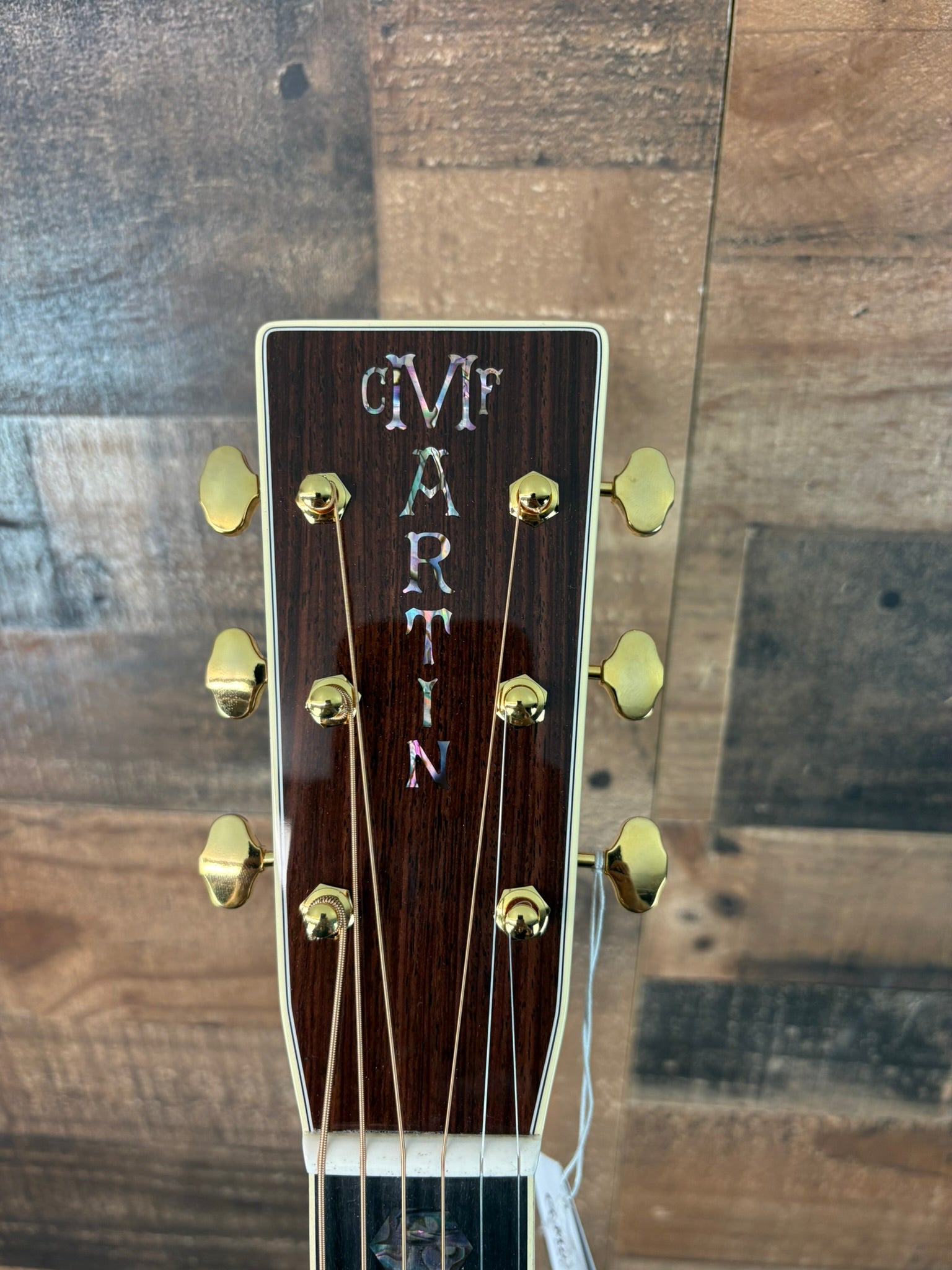 Martin OM-45 Standard Series Acoustic Guitar - Natural with Aging Toner, 832