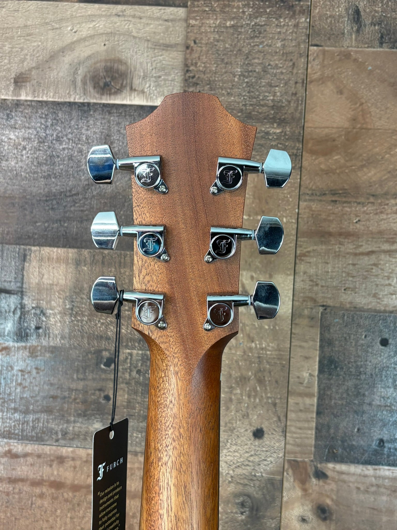 Furch, Blue Series, Grand Auditorium, Spruce/Walnut, G-SWA VTC Acoustic/Electric Guitar, Furch Gigbag, 004