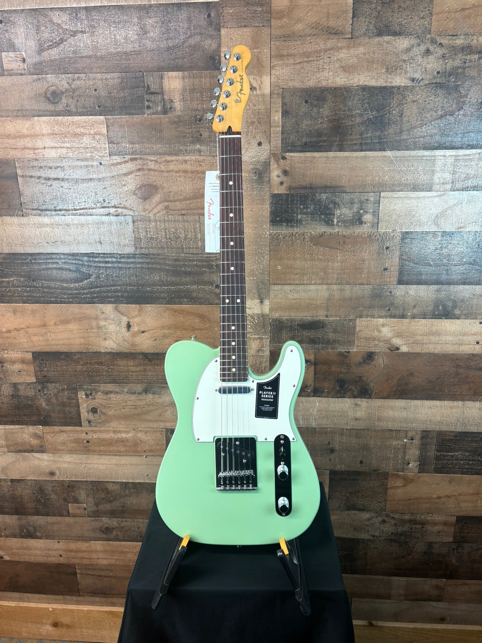 Fender Player II Telecaster Electric Guitar, Rosewood, Birch Green, 681