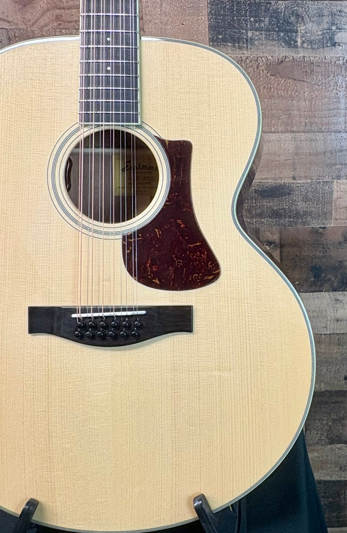 Eastman AC330E-12, 12 String Acoustic Electric Guitar, Hard Case, 991