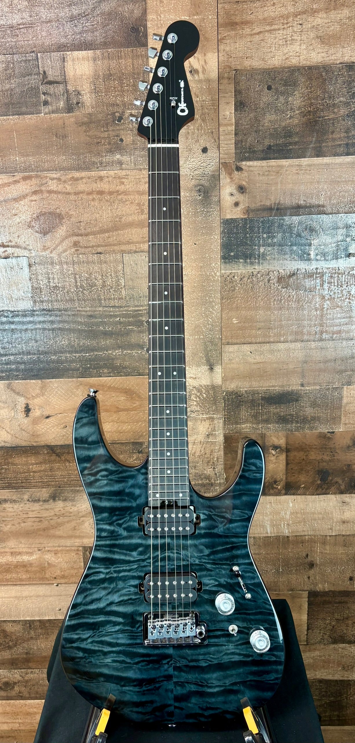 Charvel Pro-Mod Plus Dinky DK24 QM Midnight Ocean