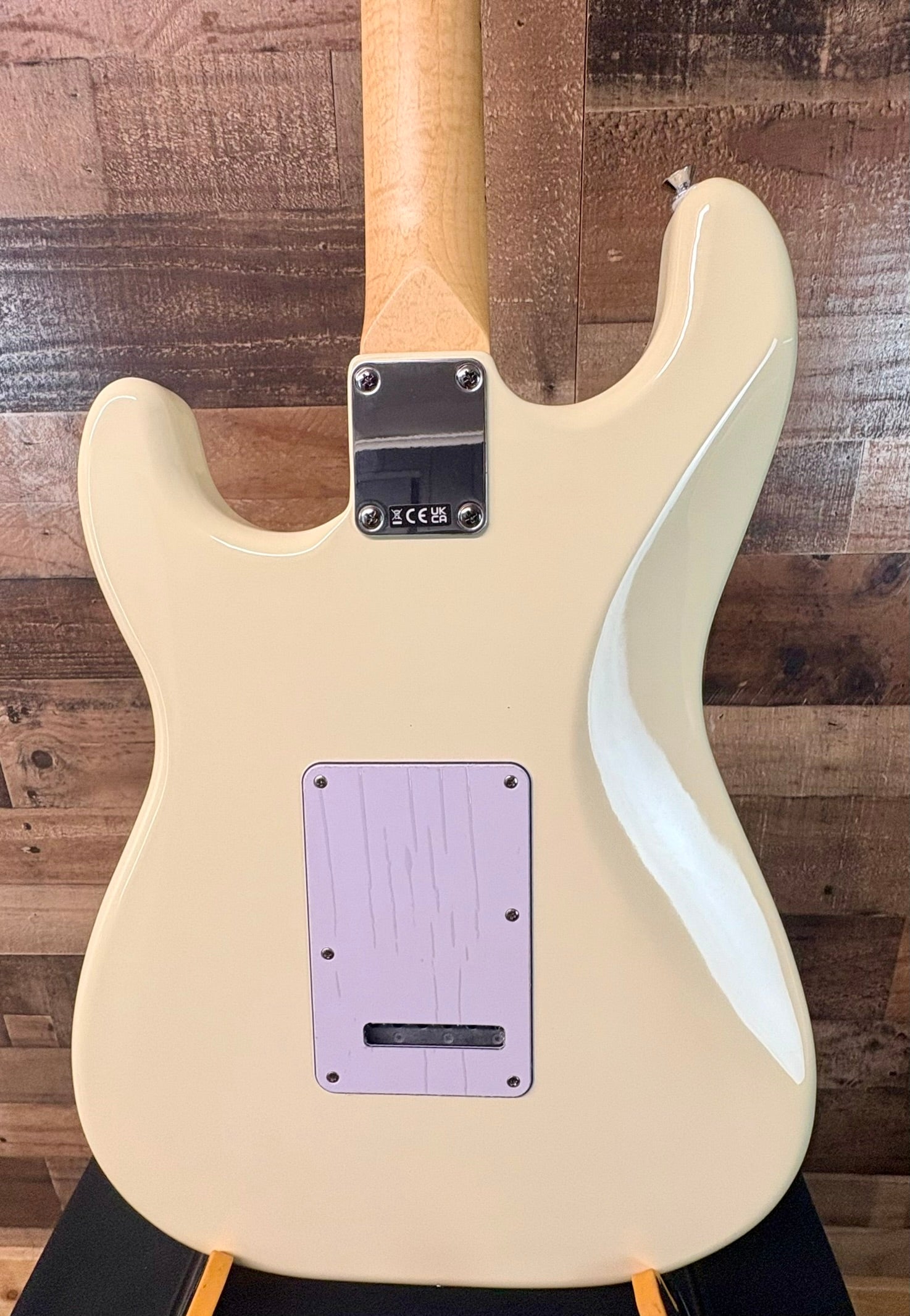 Fender Standard Stratocaster Electric Guitar, Olympic White, 974