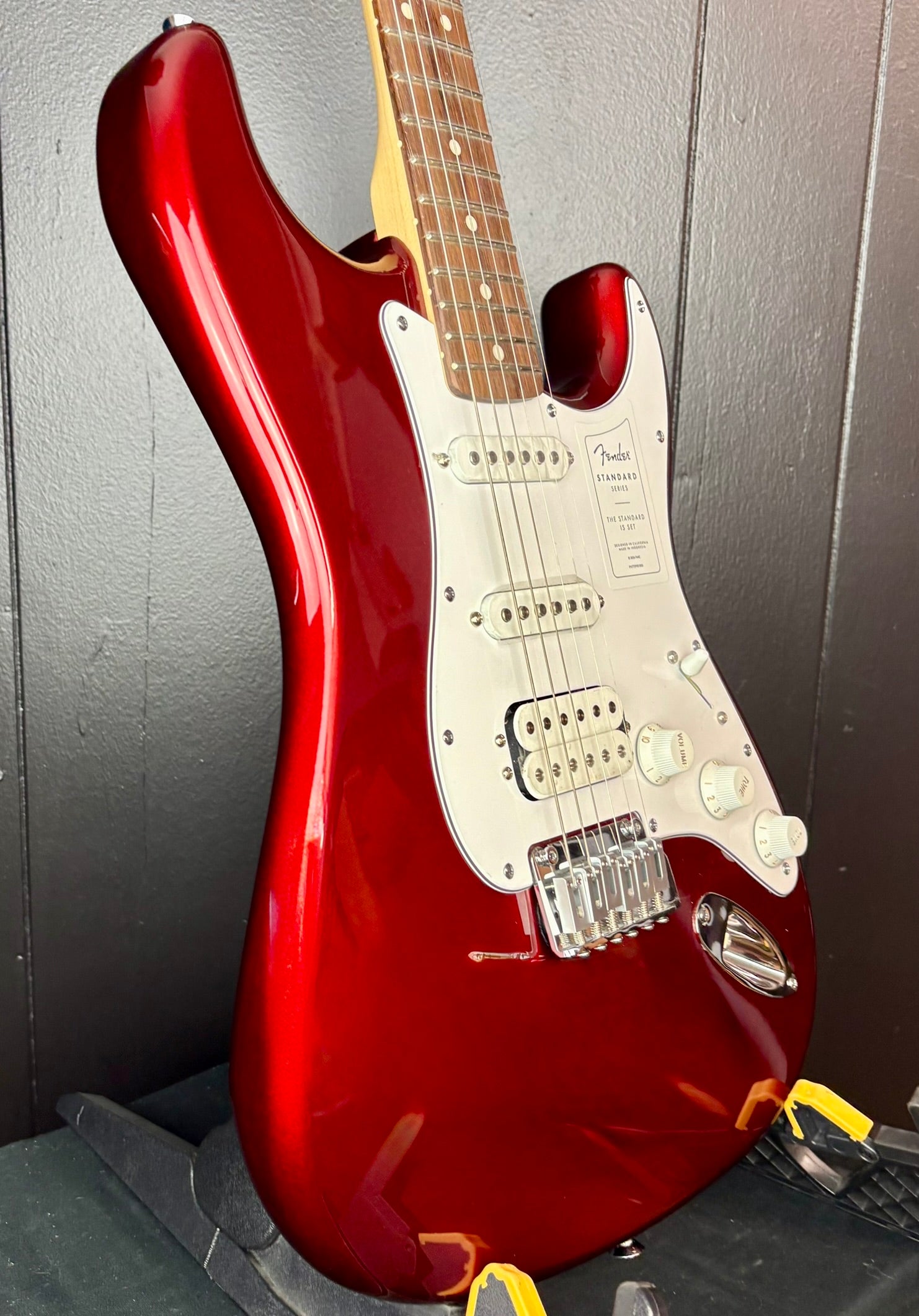 Fender Standard Strat HSS Electric Guitar - Candy Cola,180
