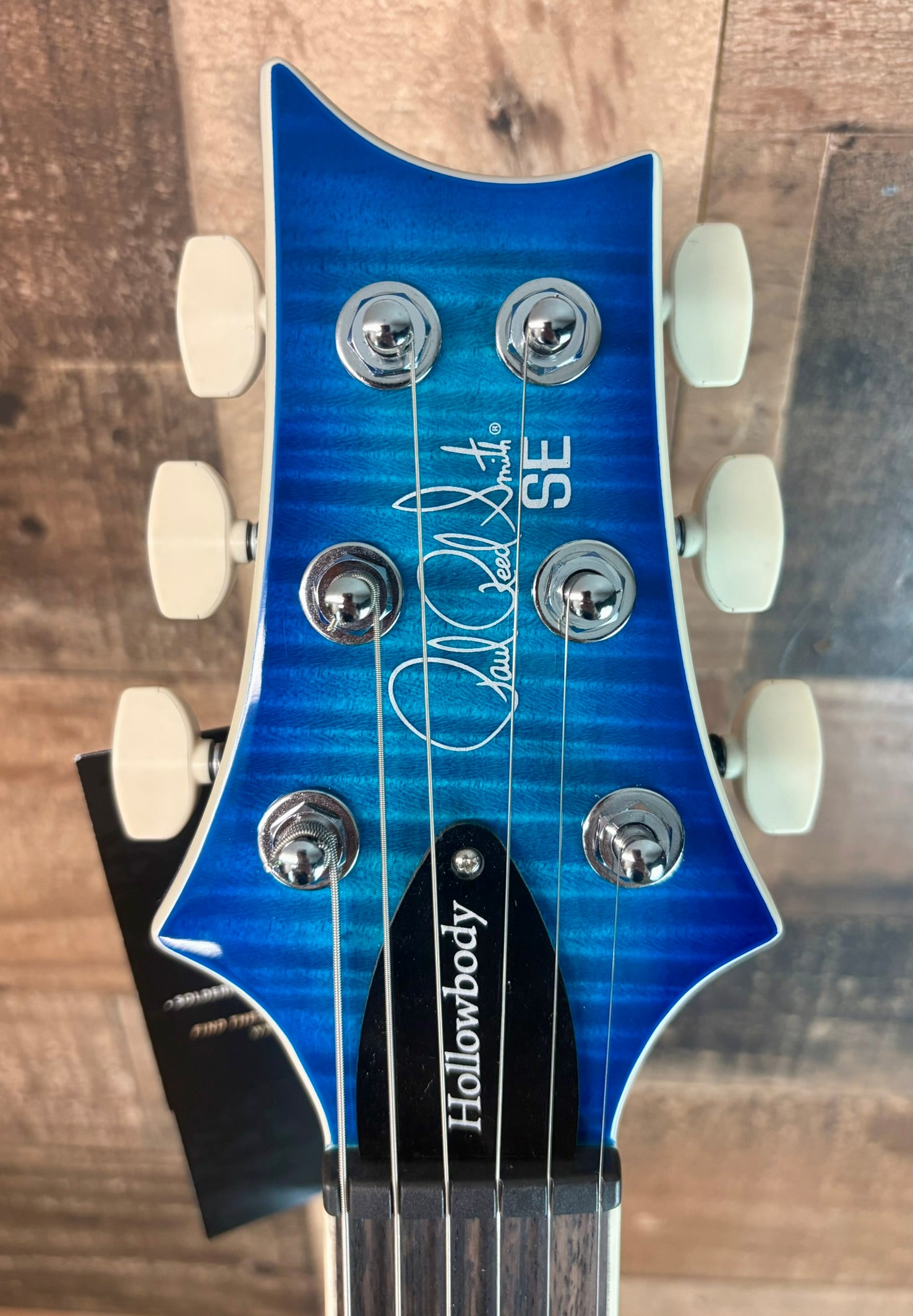 PRS SE Hollowbody I Piezo Lake Blue