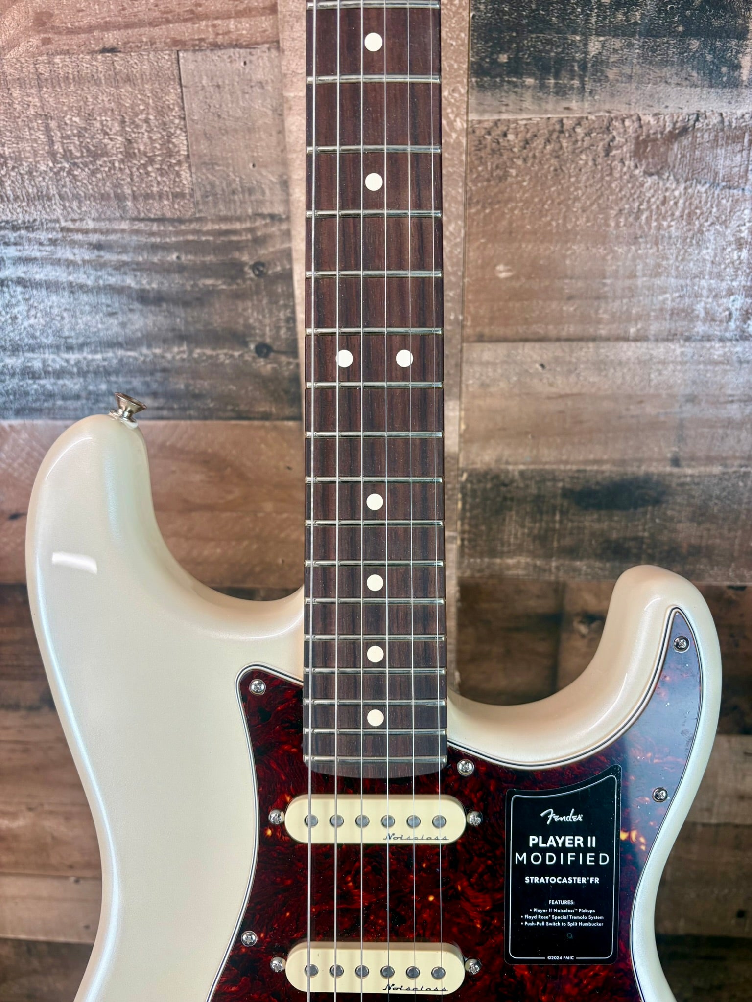 Fender Player II Modified Stratocaster Olympic Pearl, Floyd Rose