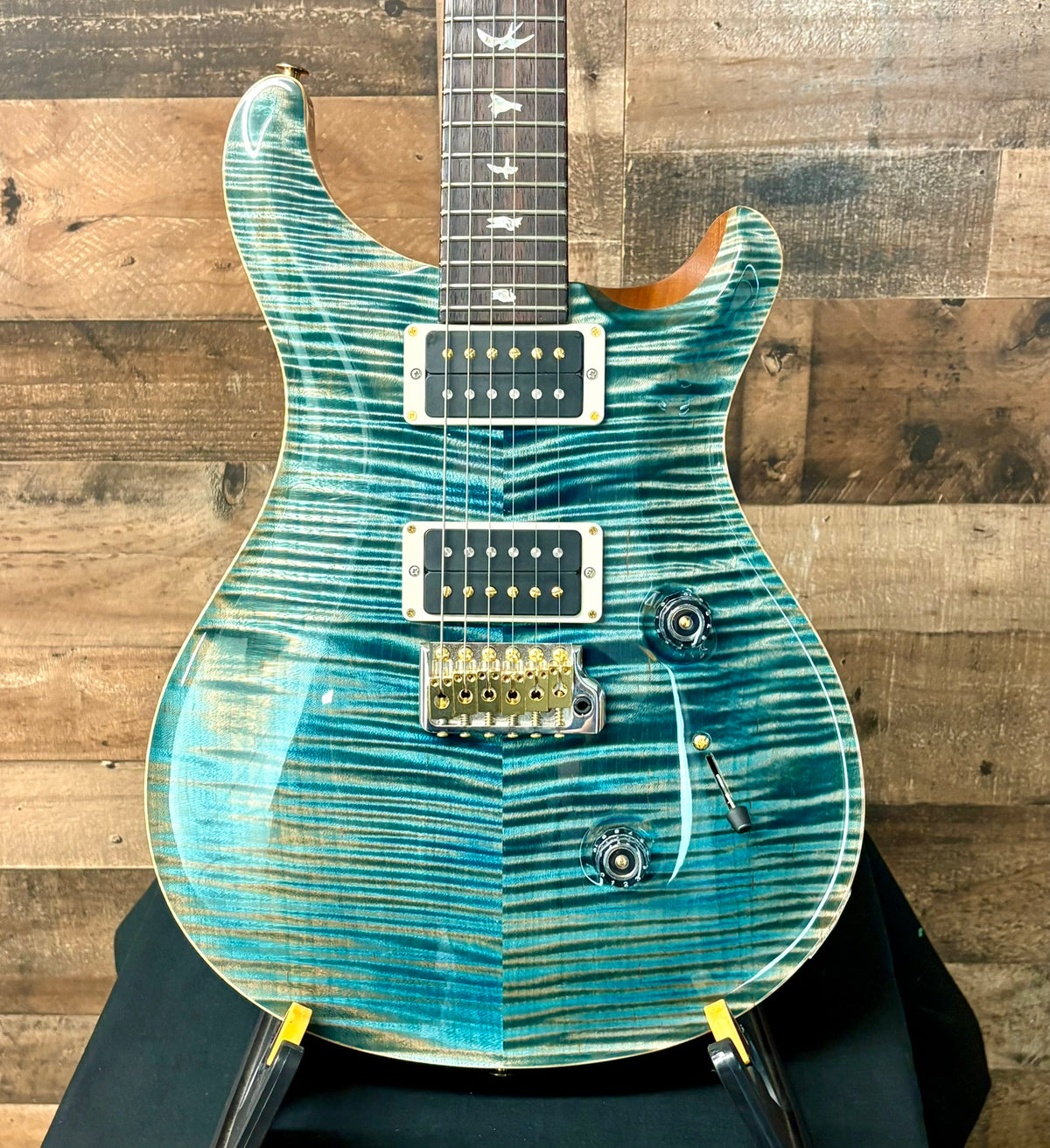 PRS Custom 24 10-Top Carroll Blue | C&M Music Center