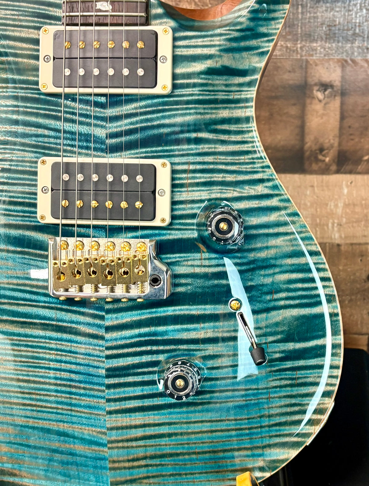 PRS Custom 24 10-Top Carroll Blue