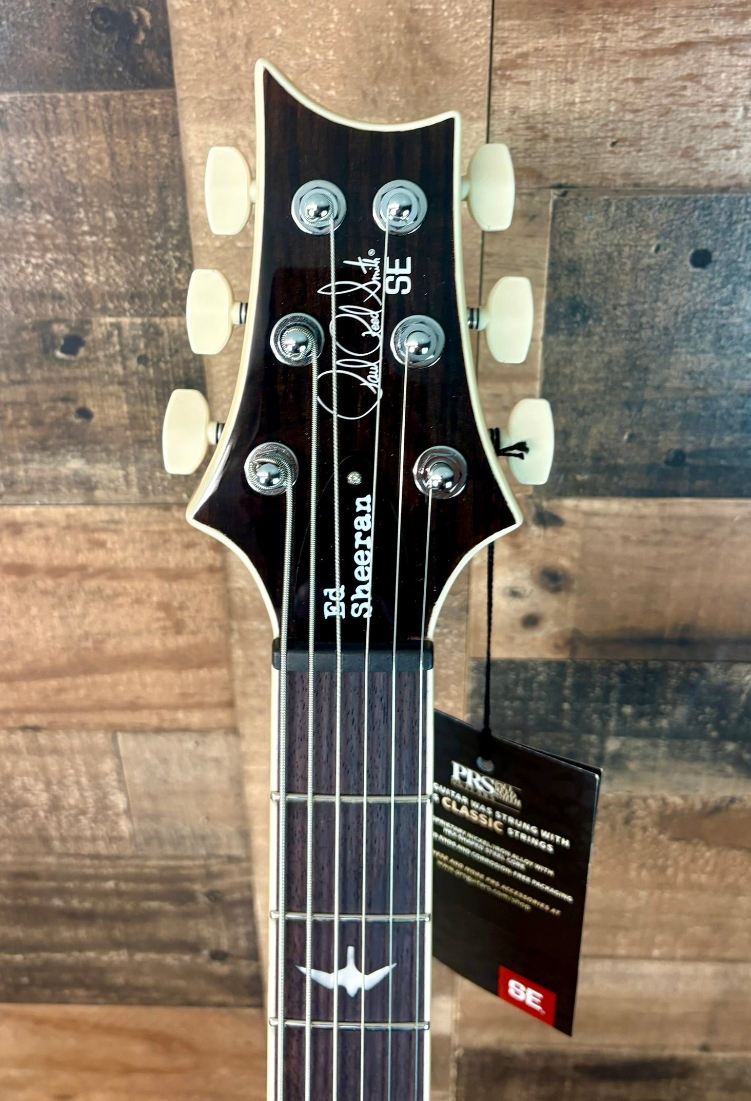 PRS SE Ed Sheeran Hollowbody I Piezo Baritone  Pink Ombre