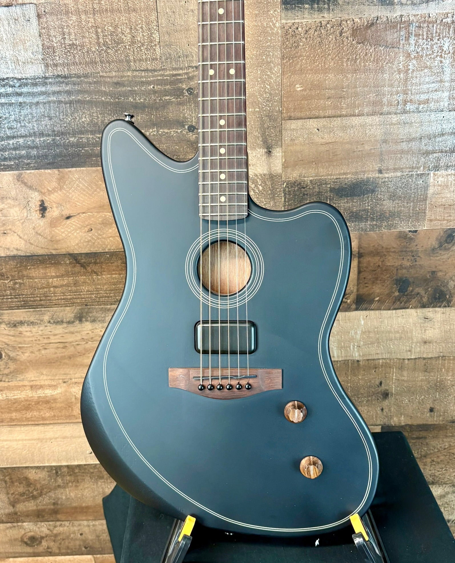 Fender Acoustasonic Standard Jazzmaster  Black