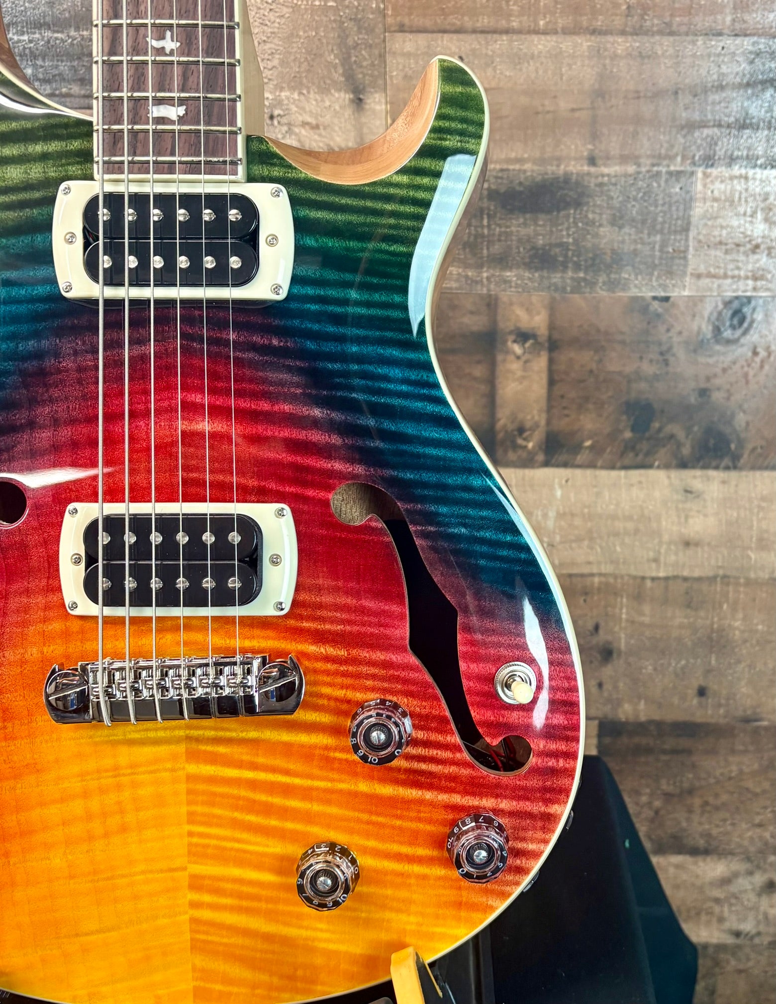 PRS SE Ed Sheeran Signature Hollowbody I Piezo Baritone Kaleidoscope