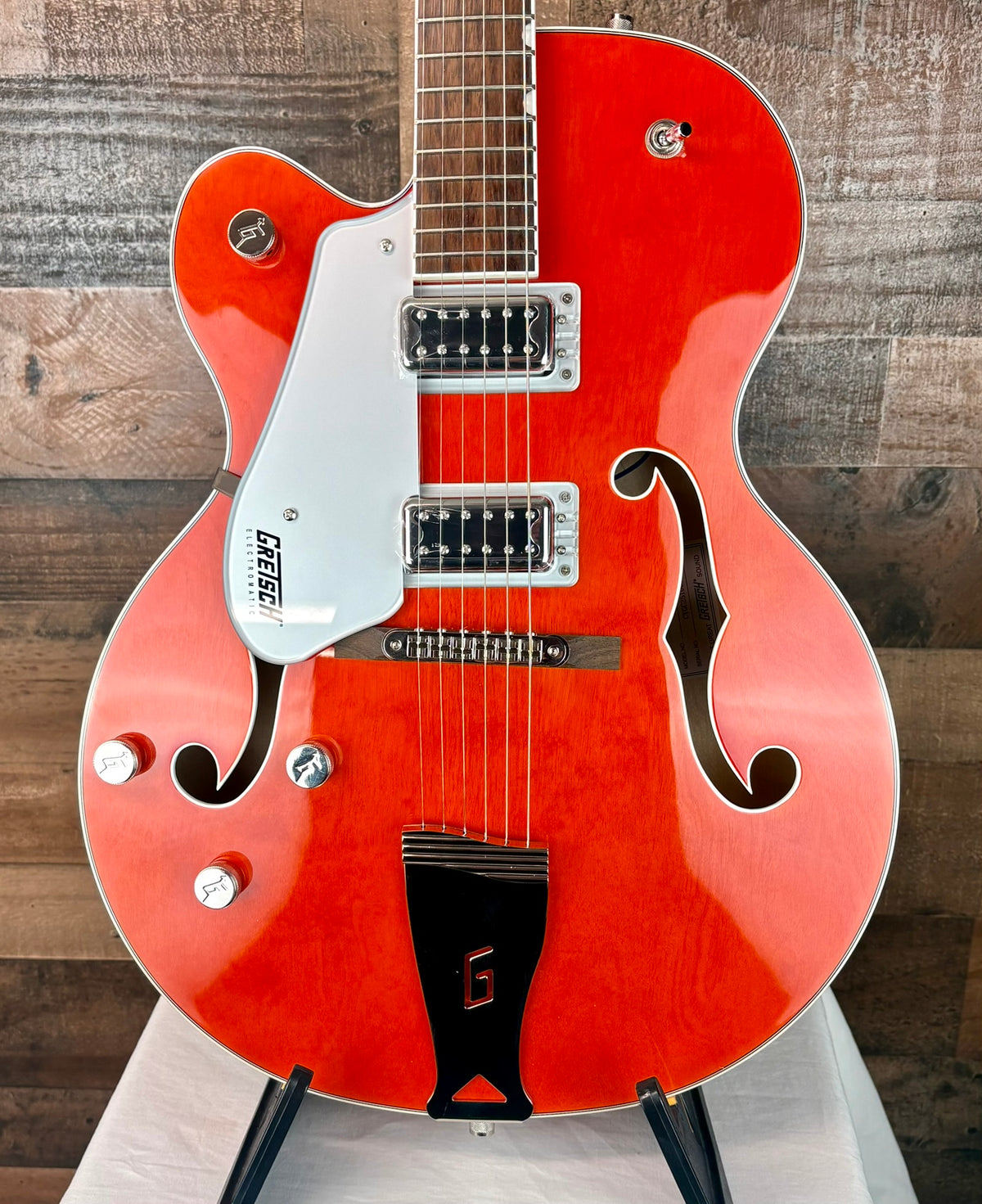 Gretsch G5420LH Electromatic Hollowbody Left-handed Electric Guitar - Orange Stain