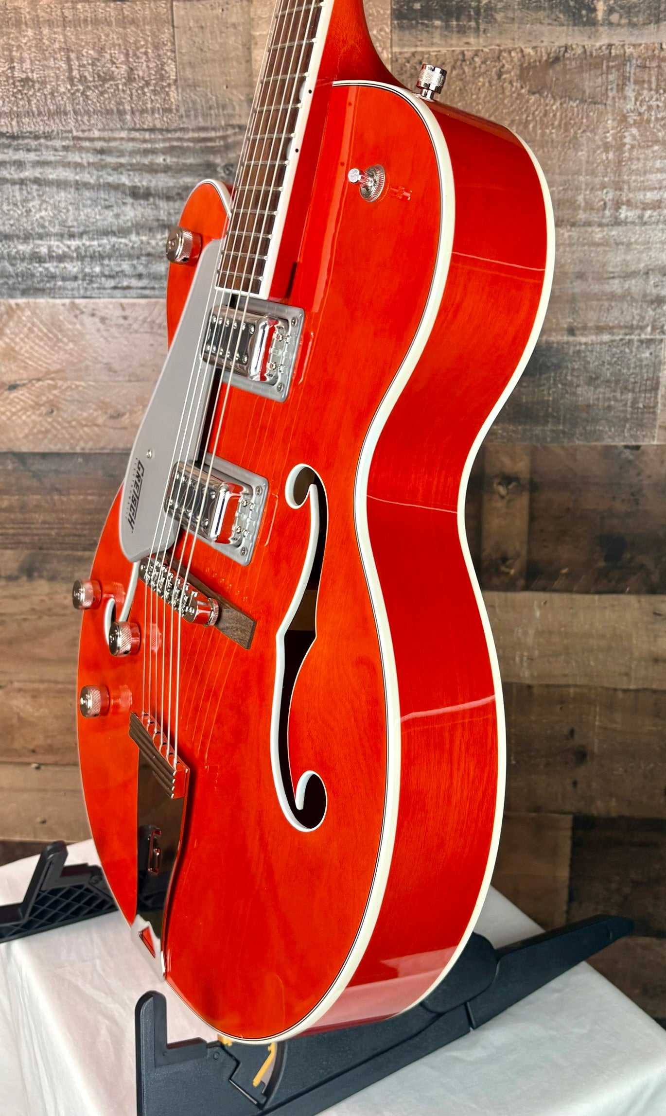 Gretsch G5420LH Electromatic Hollowbody Left-handed Electric Guitar - Orange Stain