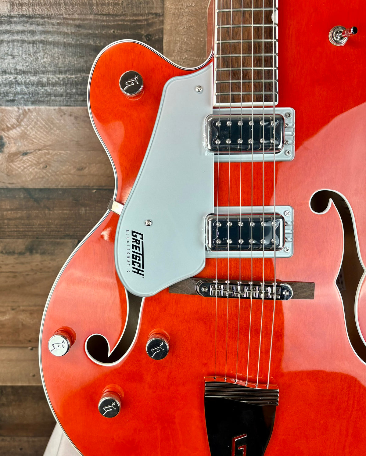 Gretsch G5420LH Electromatic Hollowbody Left-handed Electric Guitar - Orange Stain