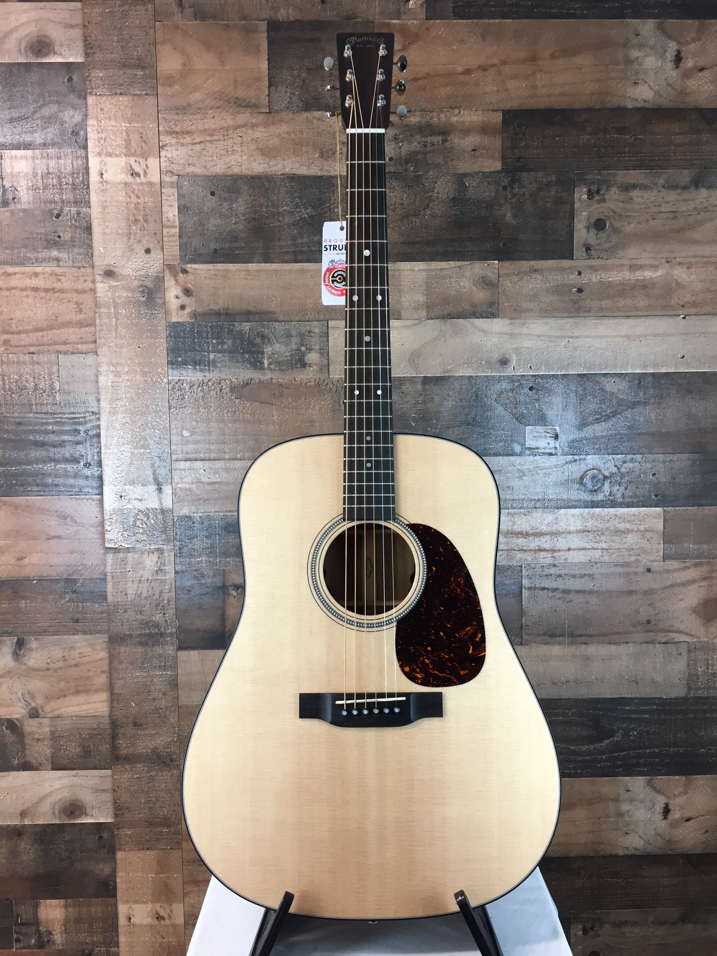 Martin D16E-02 Acoustic/Electric Guitar, Gig Bag, 501